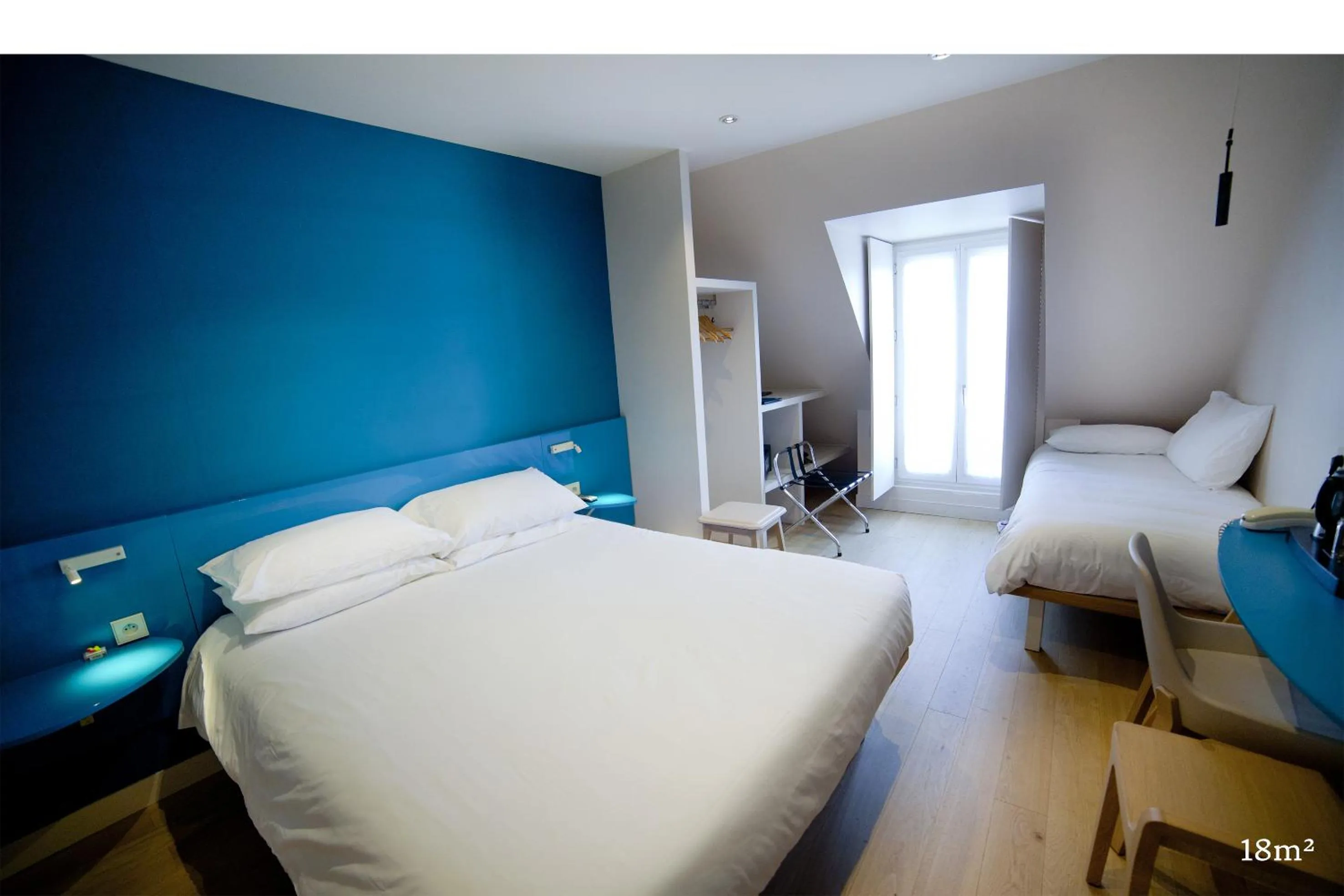 Bedroom, Bed in Hotel Andréa