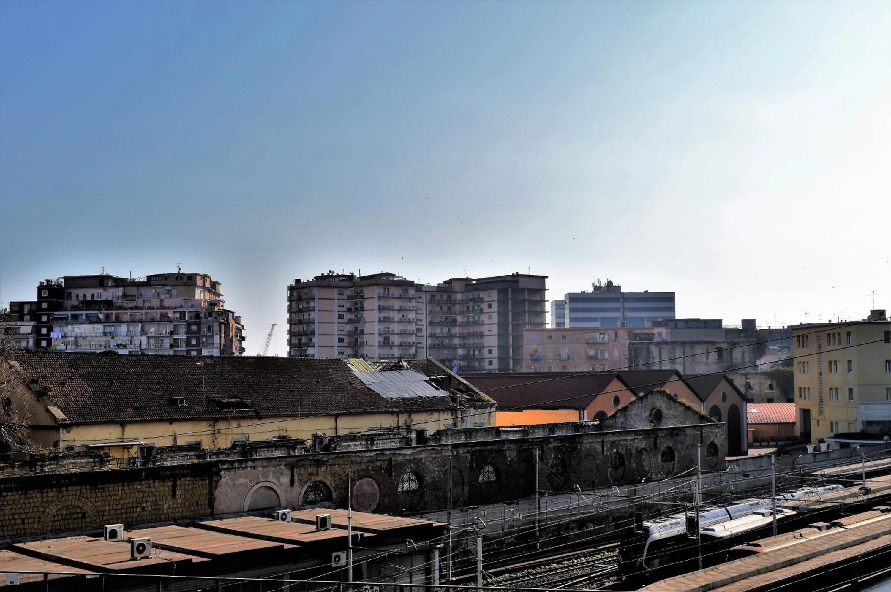 Bird's eye view in Napoli Station B&B