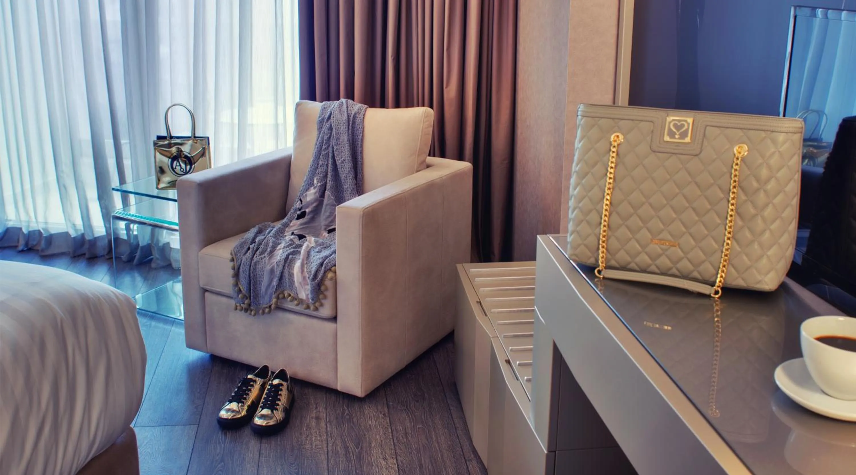 Living room in SAZ City Life Boutique Hotel