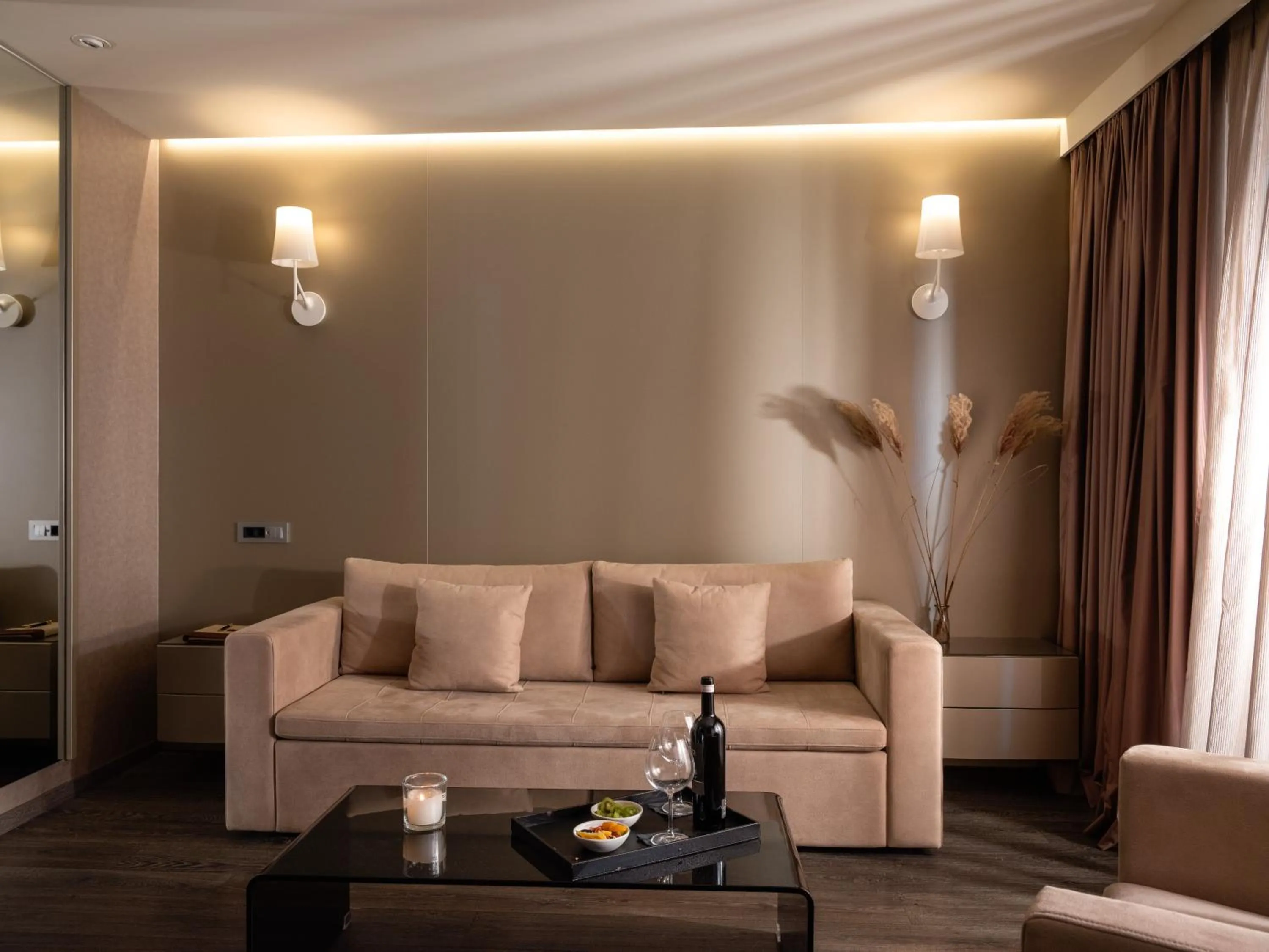 Seating area in SAZ City Life Boutique Hotel