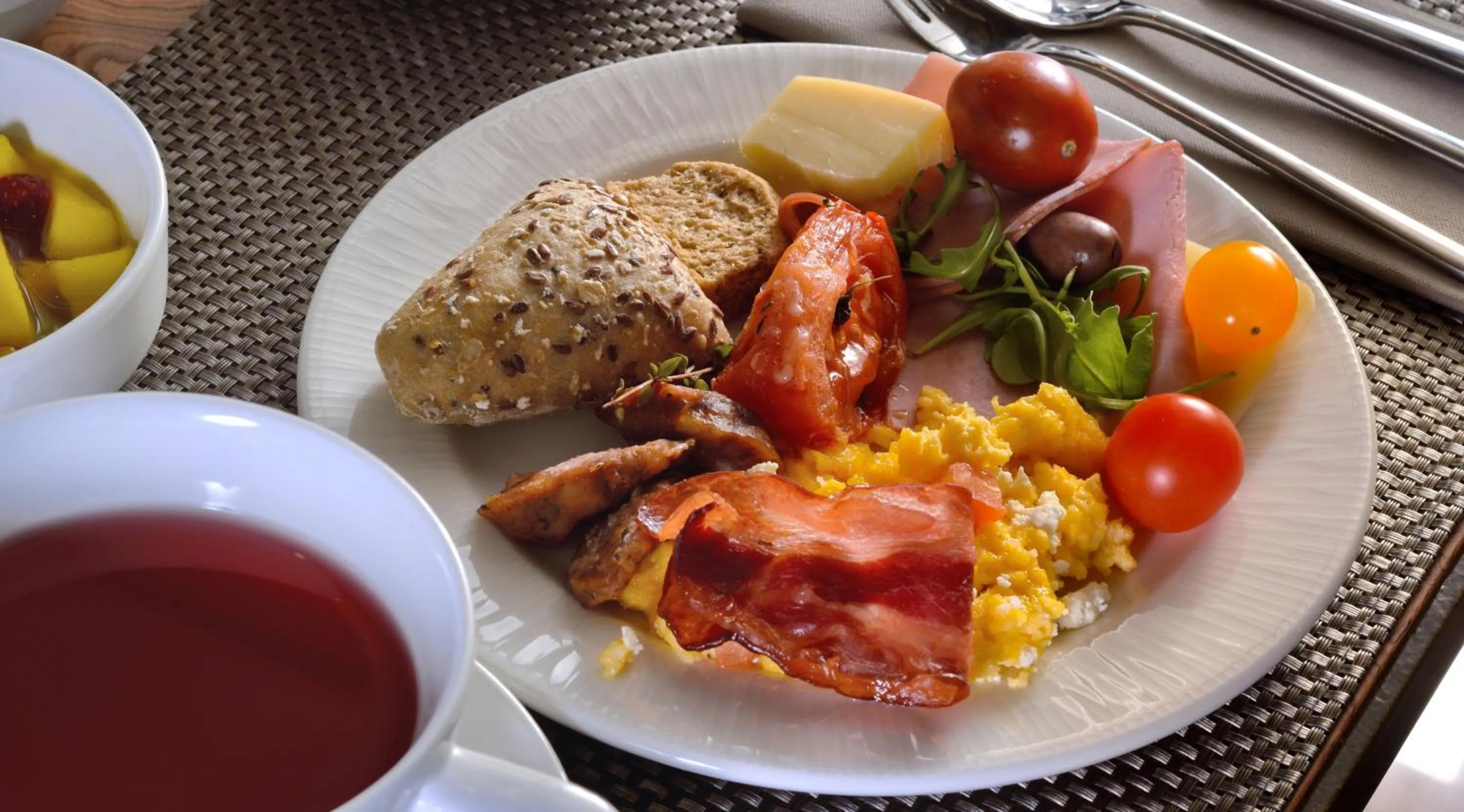 Buffet breakfast in SAZ City Life Boutique Hotel
