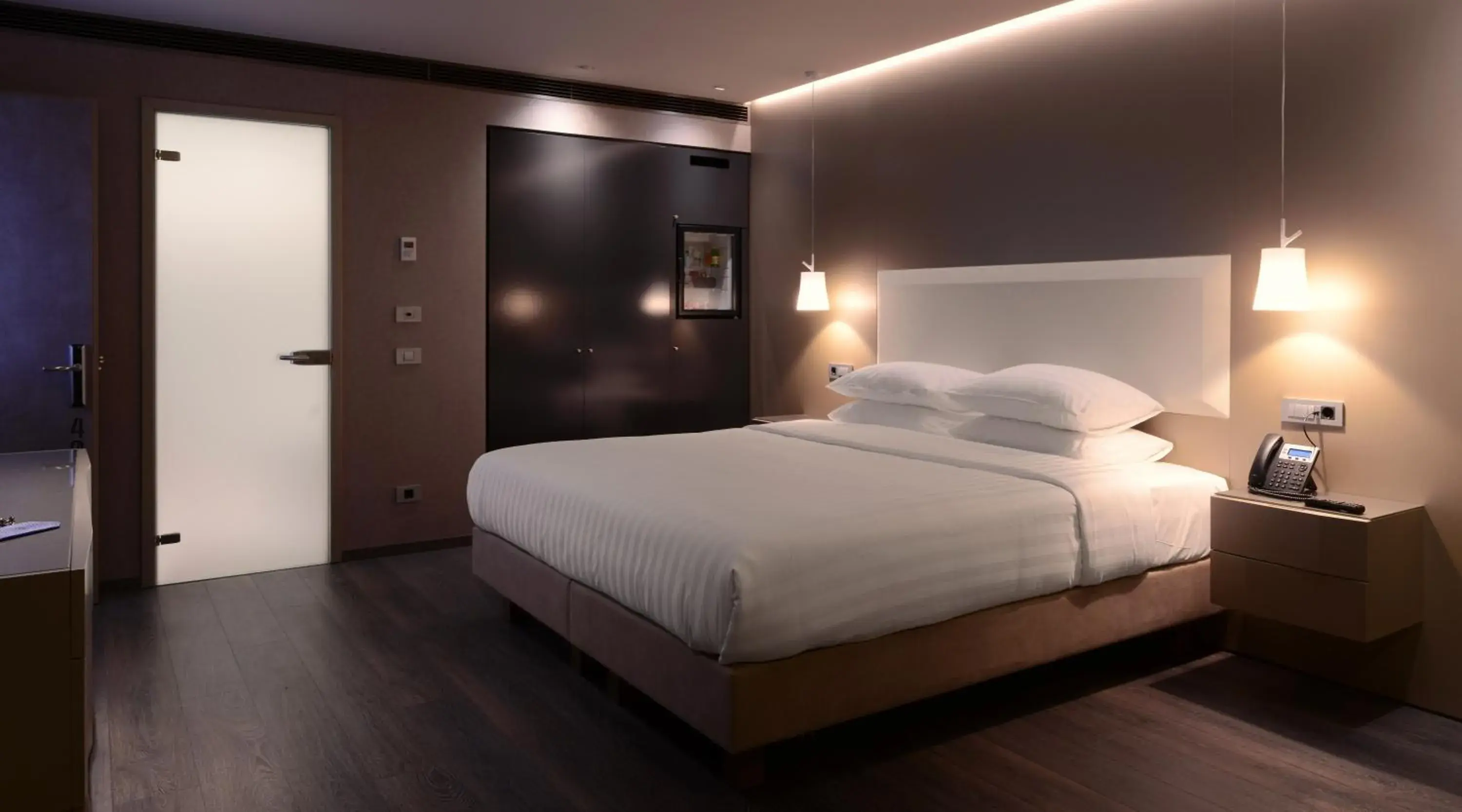 Bed in SAZ City Life Boutique Hotel Bed in SAZ City Life Boutique Hotel