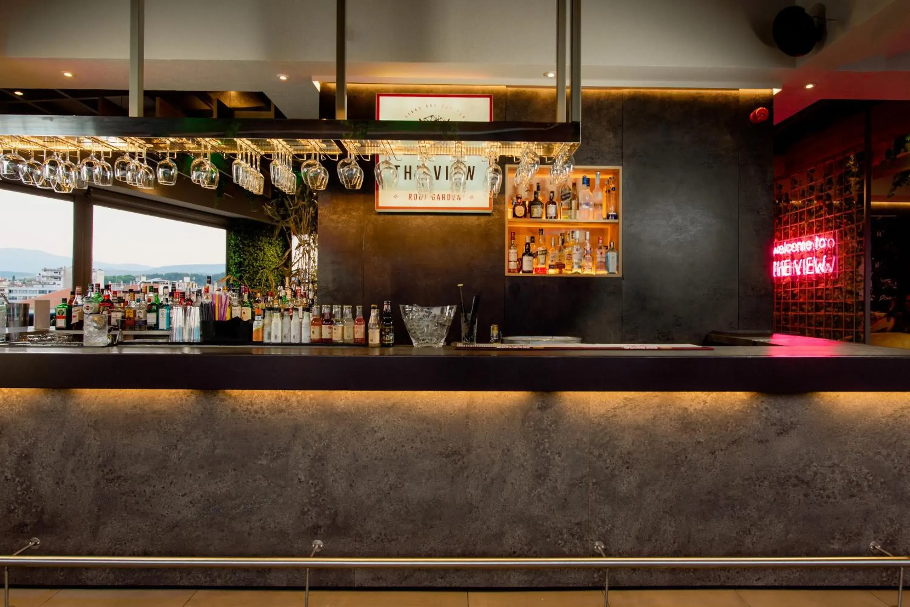 Lounge or bar in SAZ City Life Boutique Hotel Lounge or bar in SAZ City Life Boutique Hotel