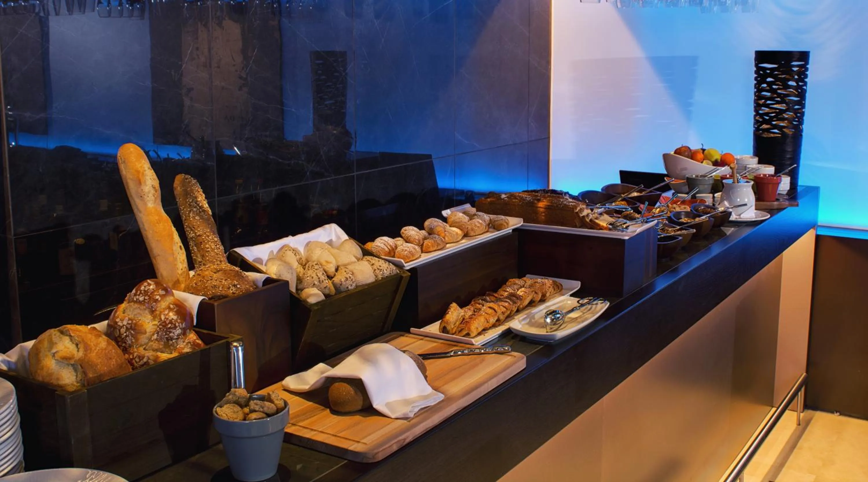Buffet breakfast in SAZ City Life Boutique Hotel