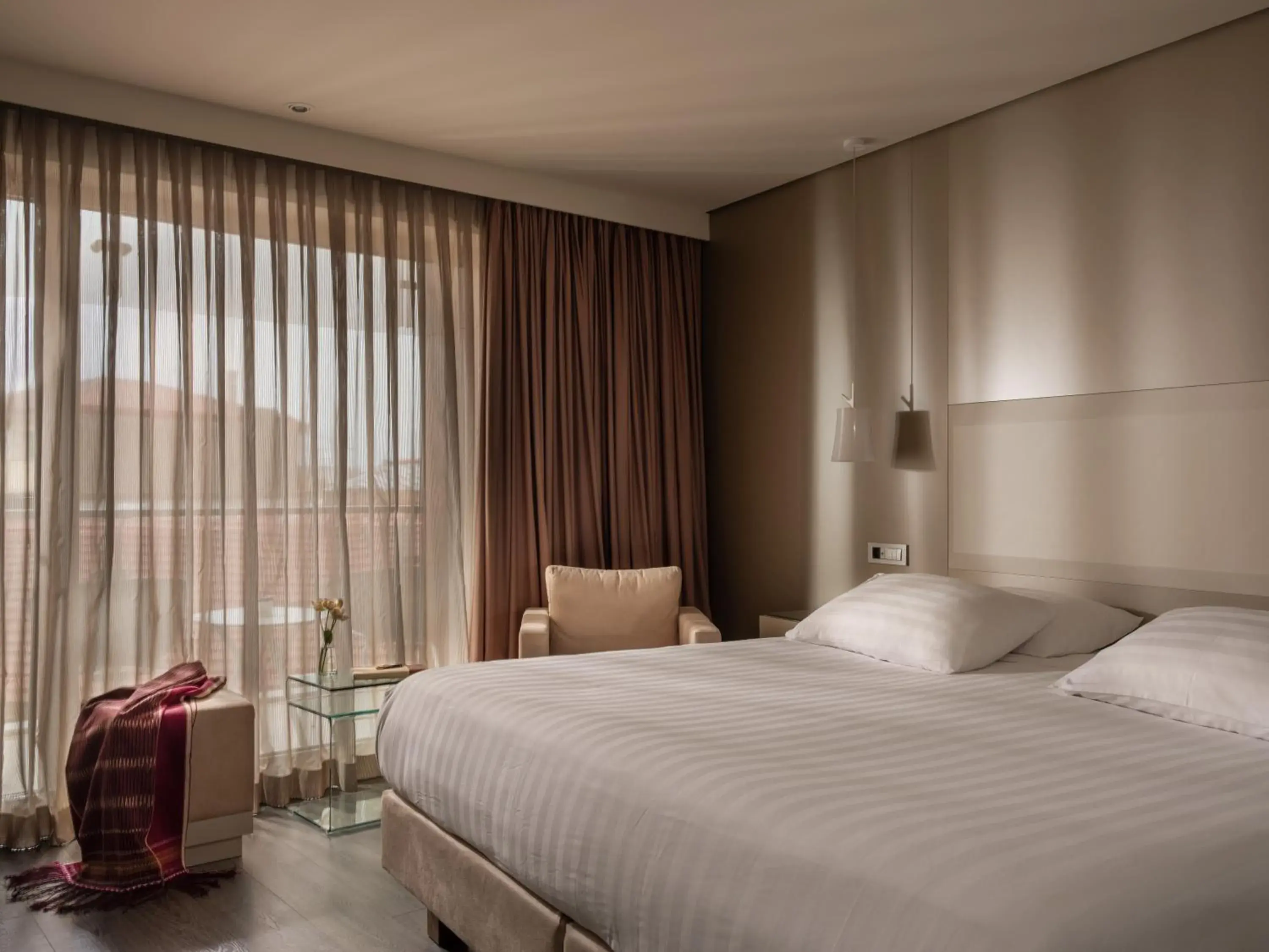 Bed in SAZ City Life Boutique Hotel Bed in SAZ City Life Boutique Hotel