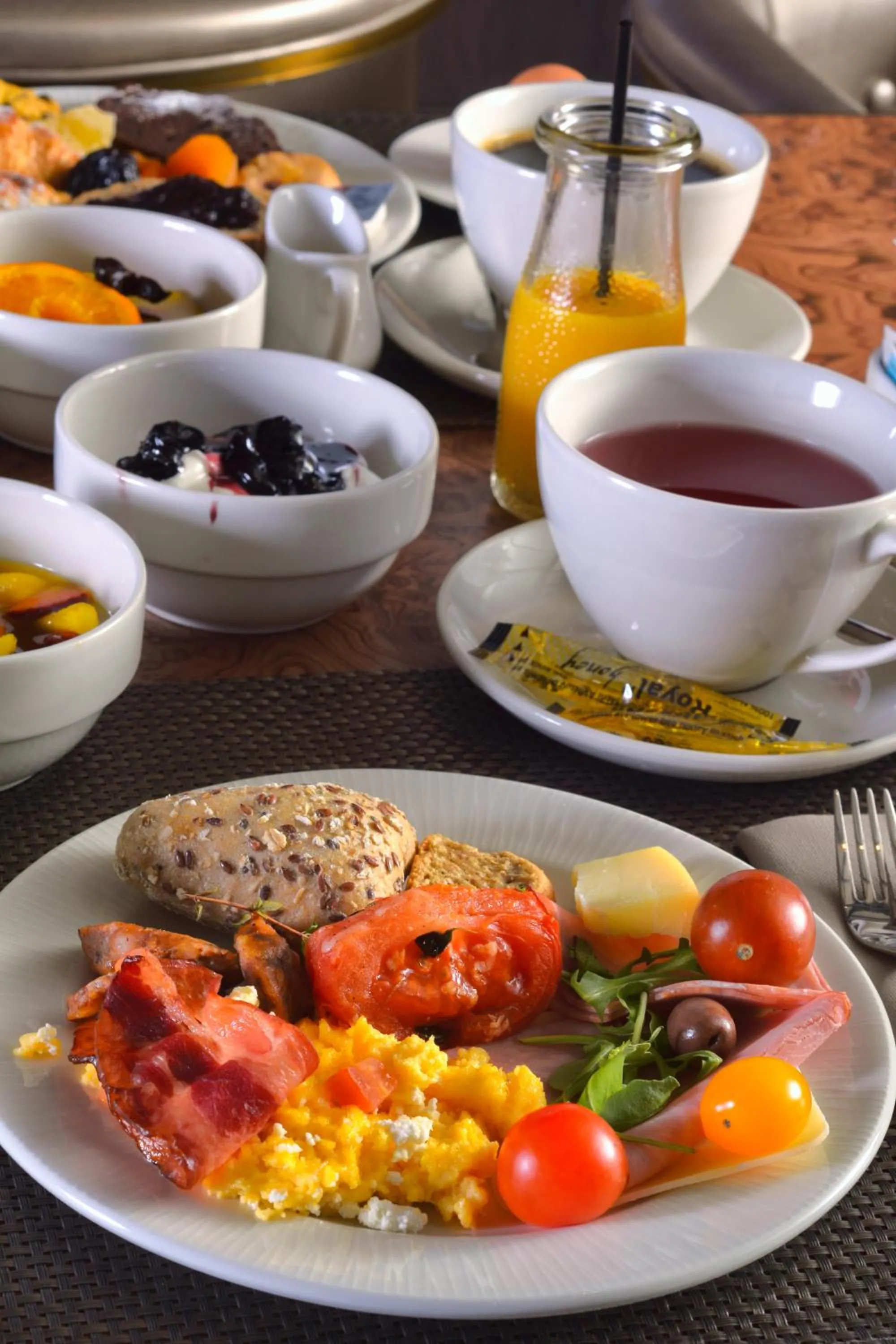Buffet breakfast in SAZ City Life Boutique Hotel