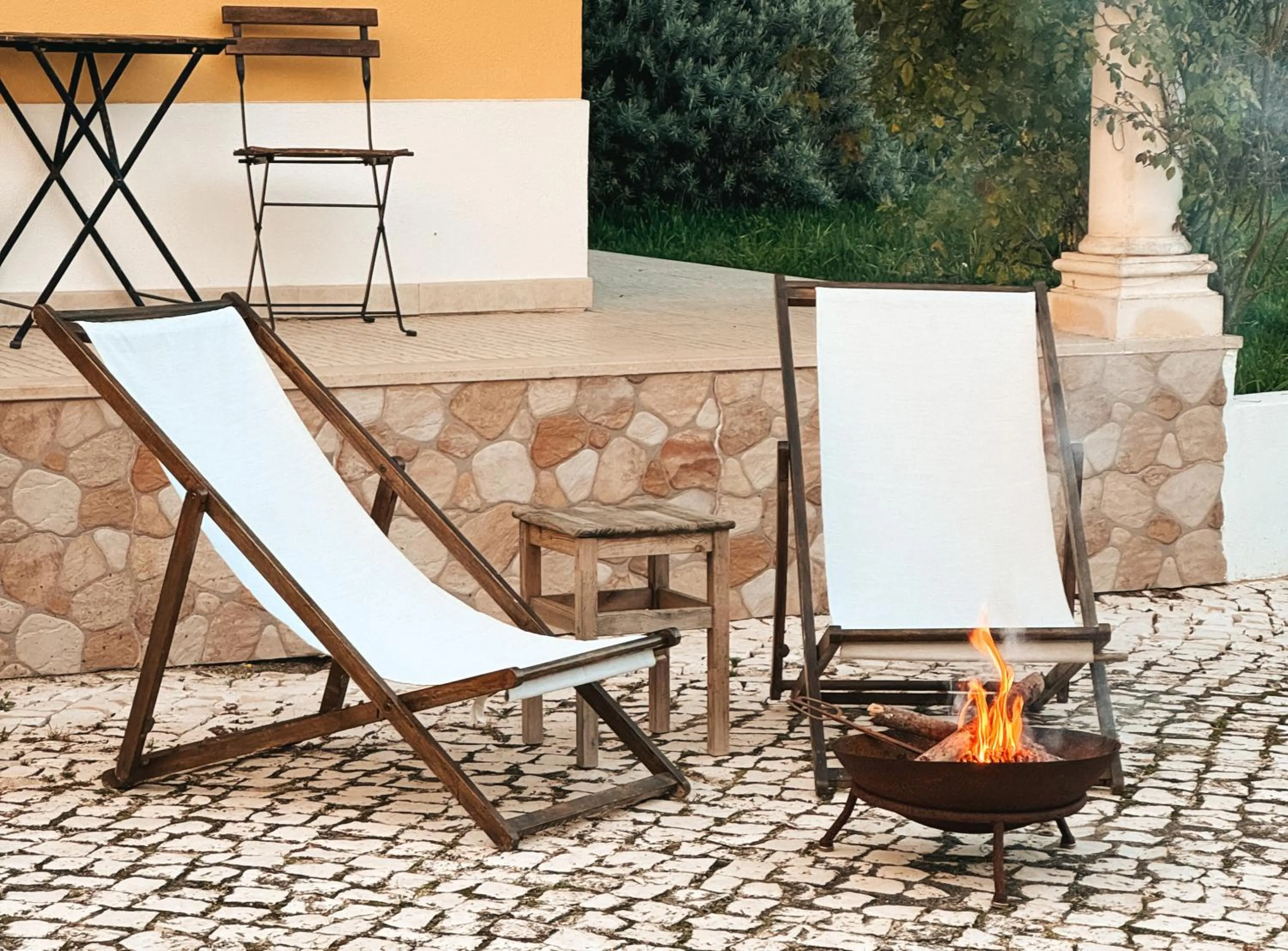 Patio in Quinta Amarela - B&B