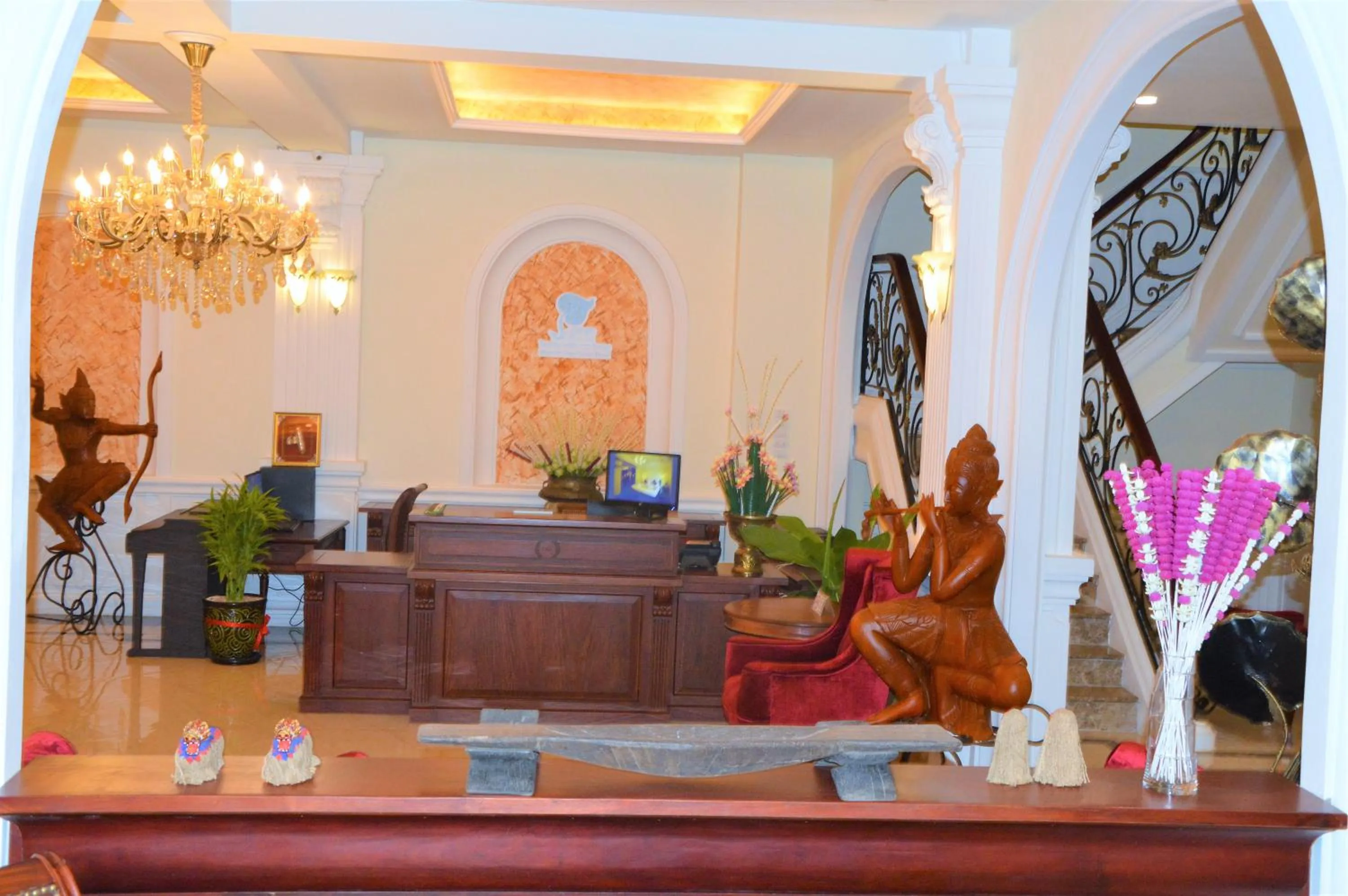 Lobby or reception in Phasouk Vien Chantra Hotel