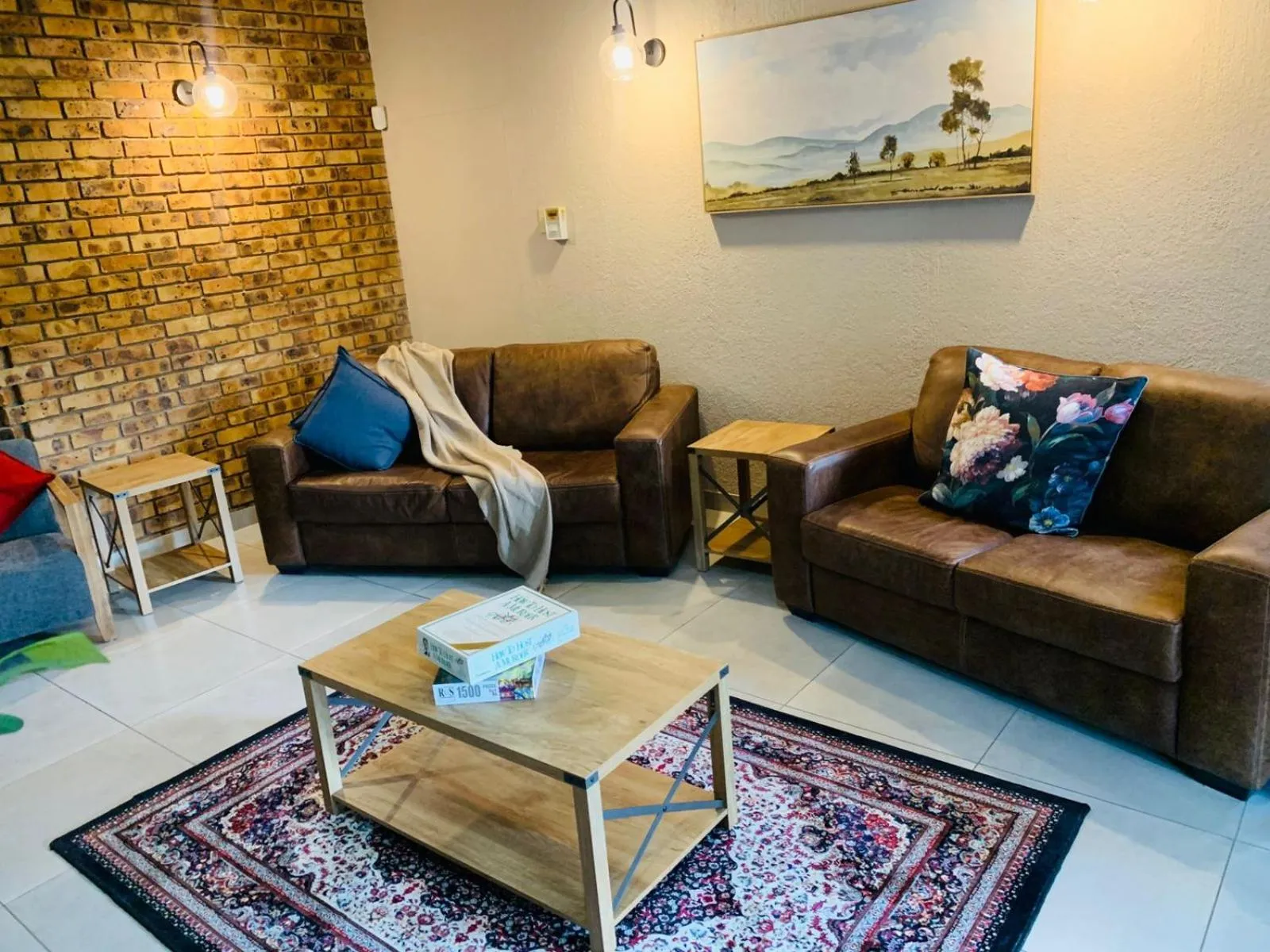 Living room in Shingalana Guest Lodge