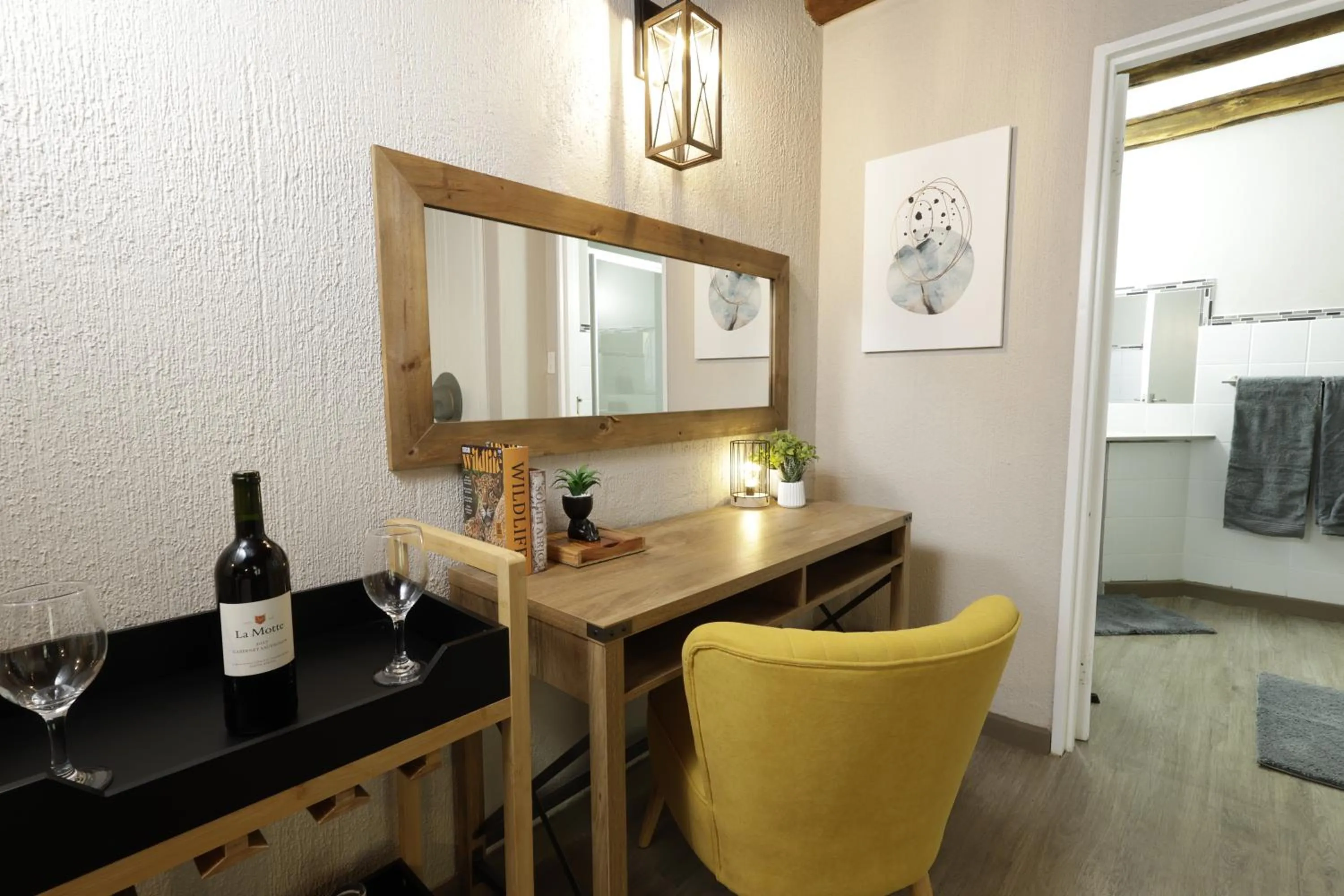 Decorative detail in Shingalana Guest Lodge