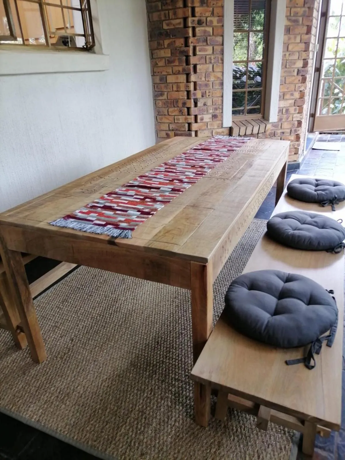 Patio in Shingalana Guest Lodge