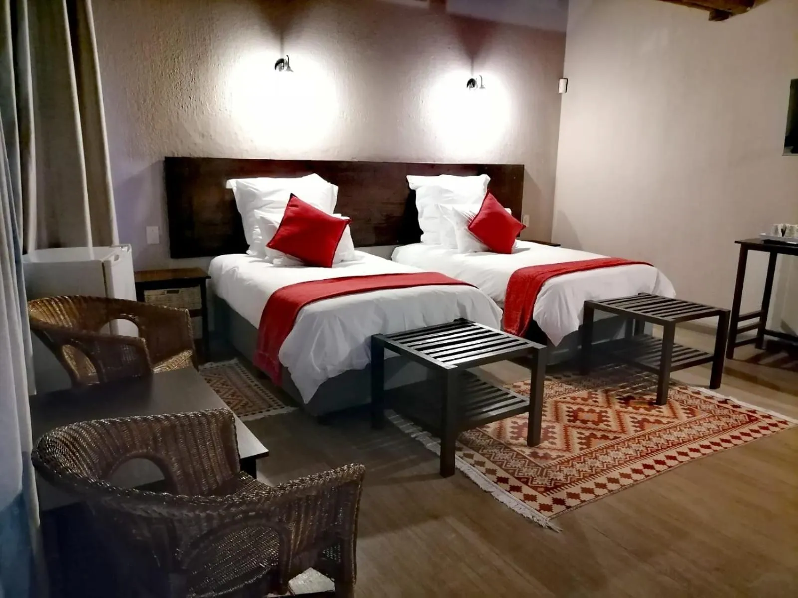 Bed in Shingalana Guest Lodge