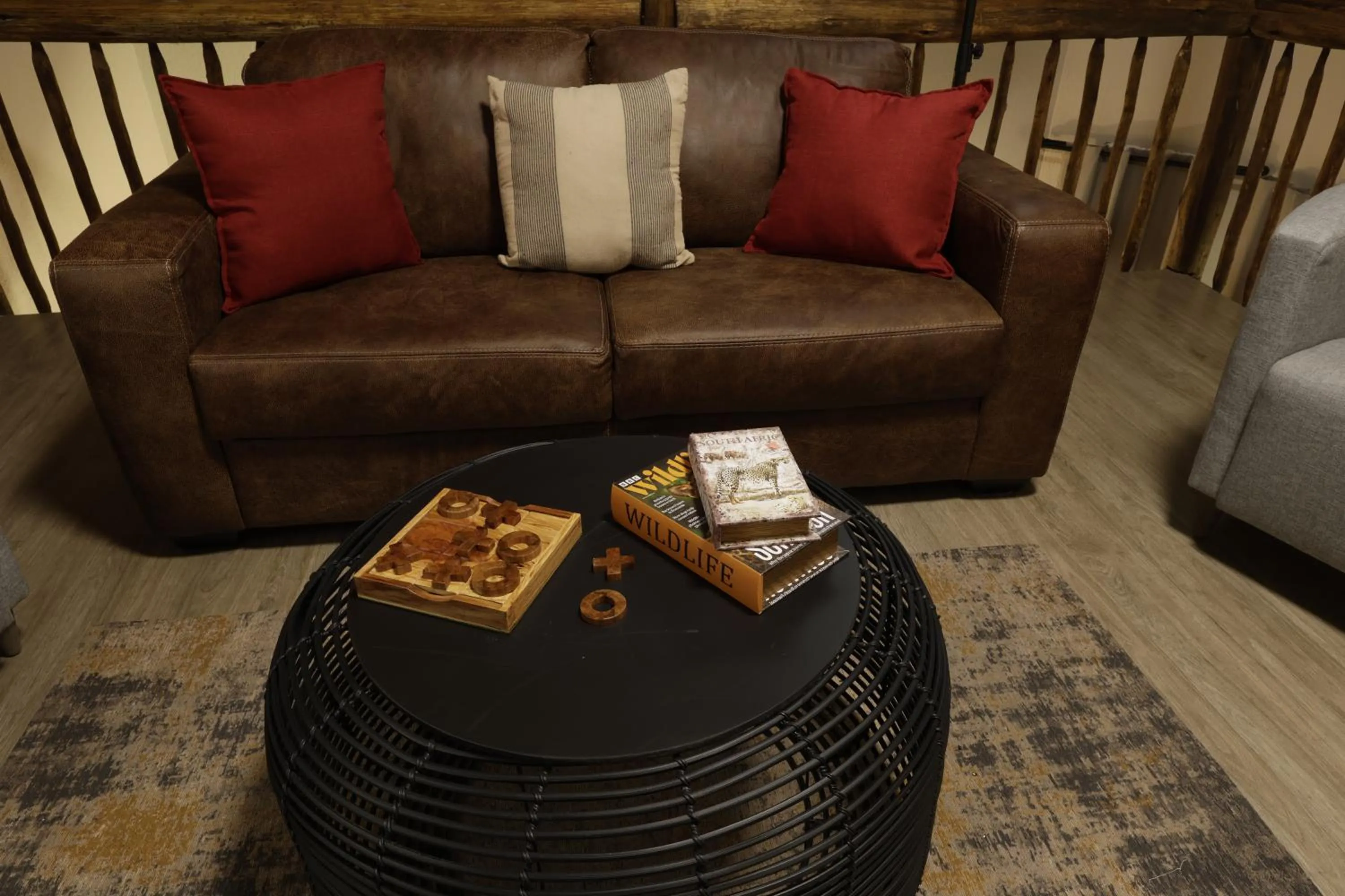 Seating area in Shingalana Guest Lodge