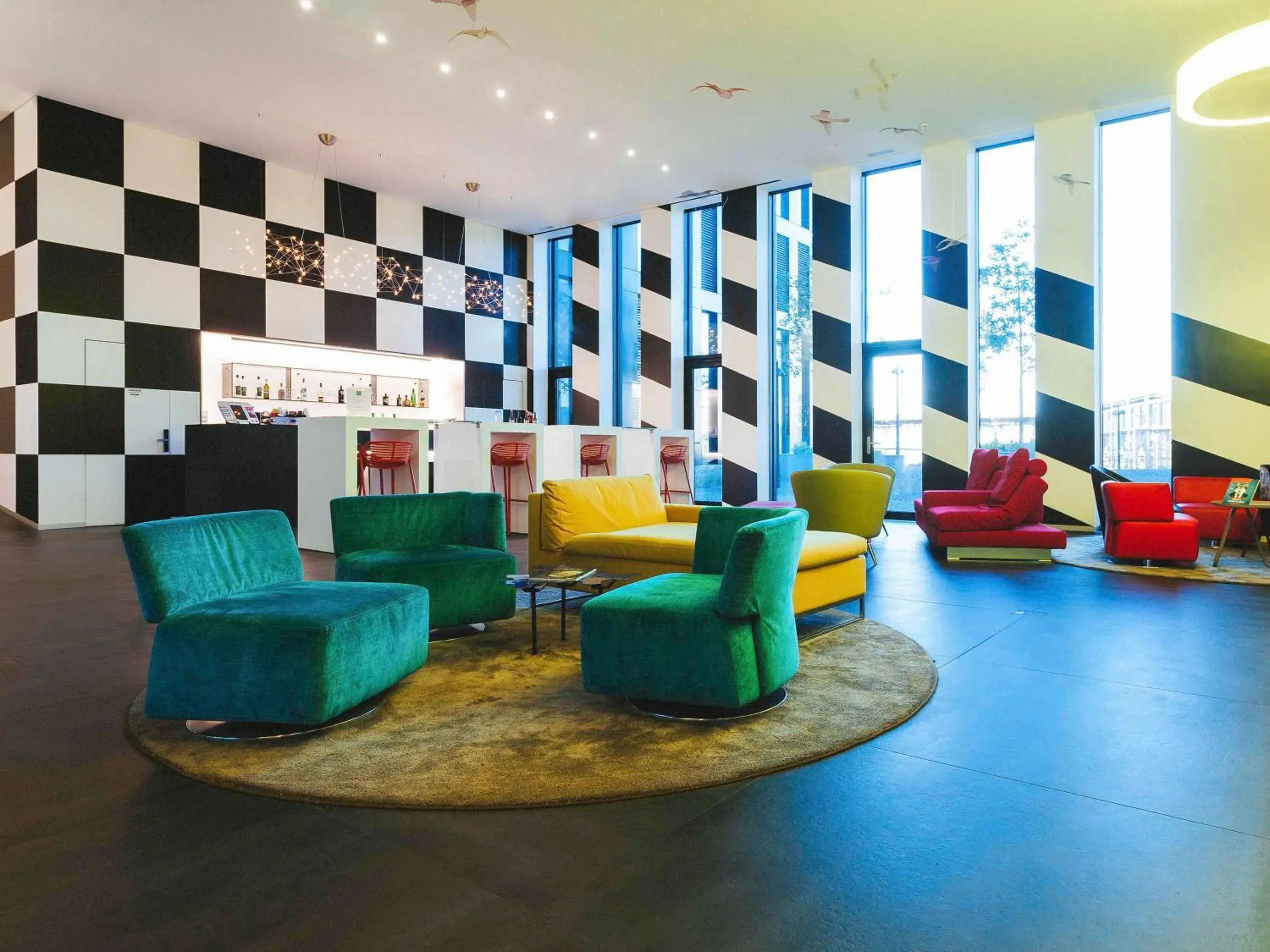 Lounge or bar in ibis Styles Basel City Lounge or bar in ibis Styles Basel City