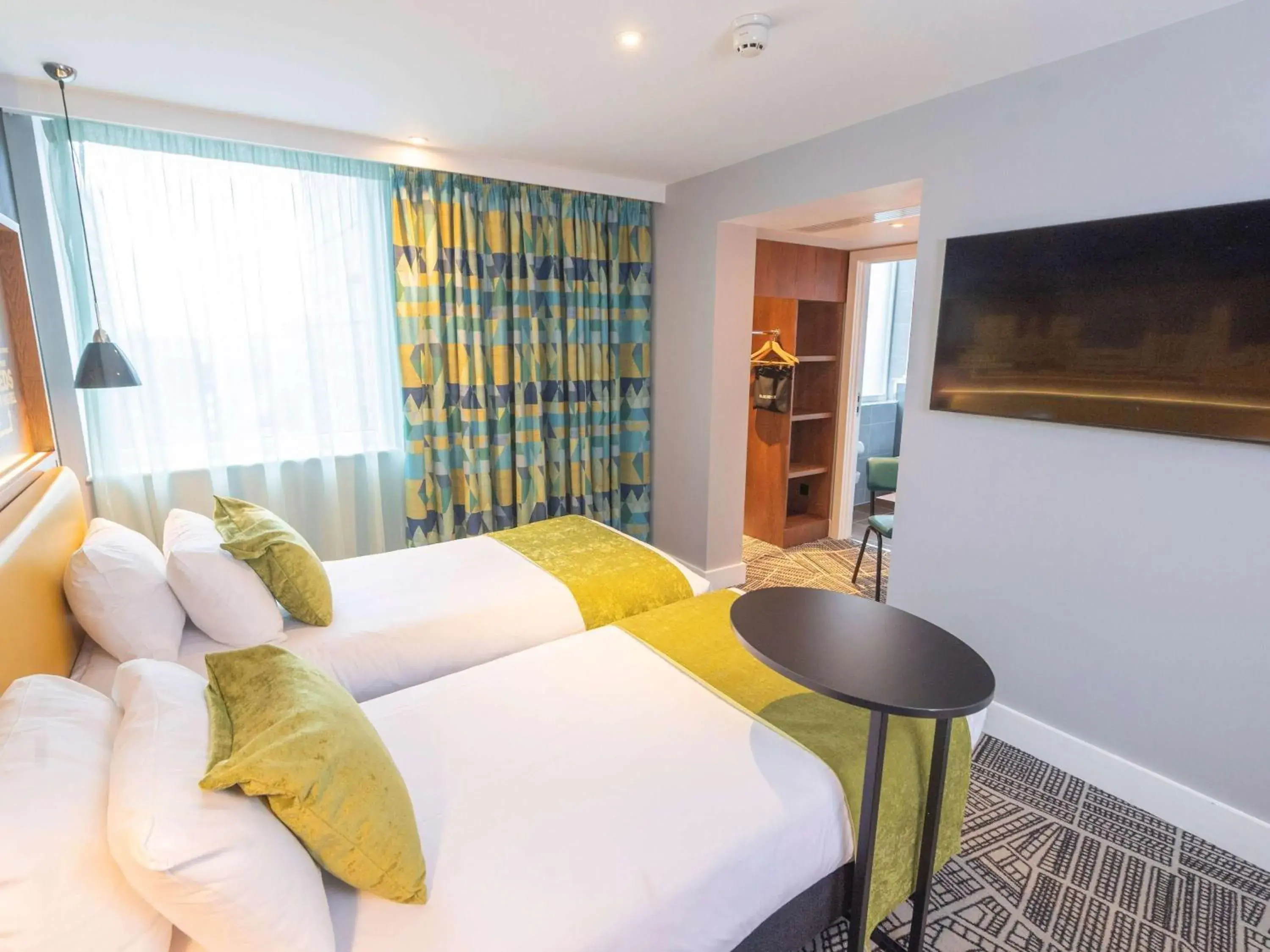 Bedroom, Bed in ibis Styles Leeds City Centre Arena Bedroom, Bed in ibis Styles Leeds City Centre Arena