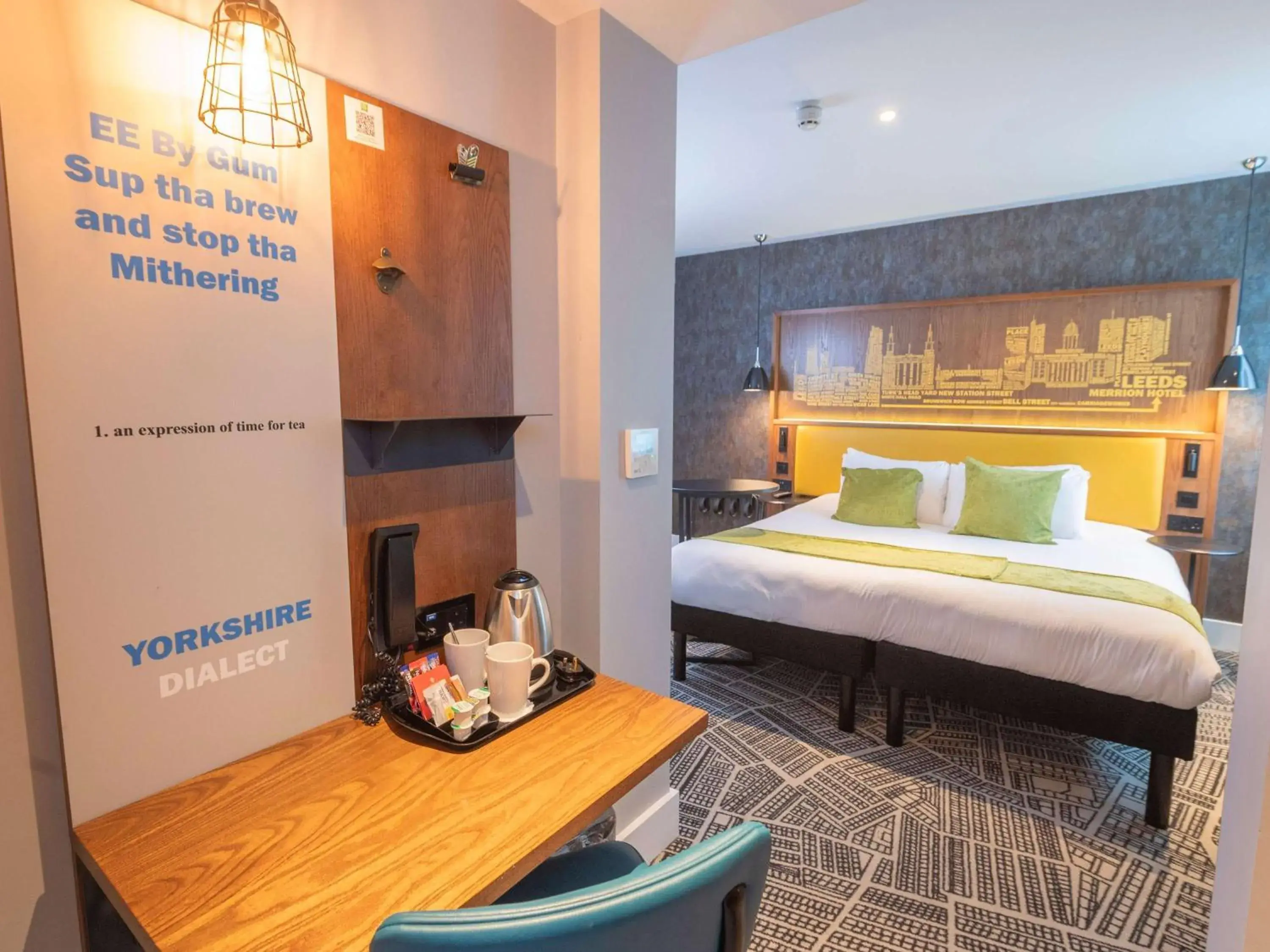 Bedroom, Bed in ibis Styles Leeds City Centre Arena Bedroom, Bed in ibis Styles Leeds City Centre Arena