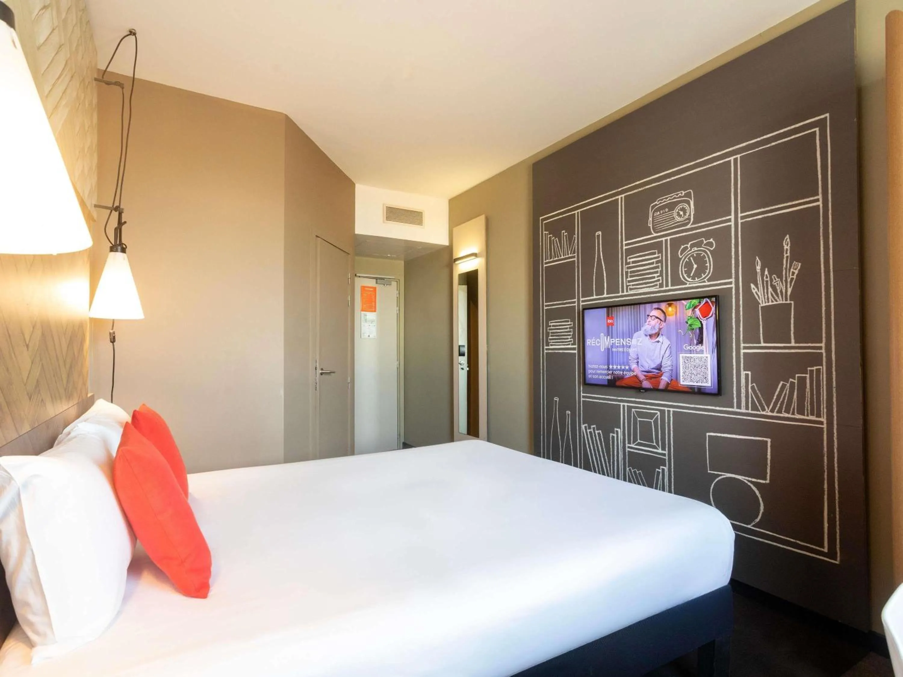 Bedroom, Bed in Ibis Rabat Agdal