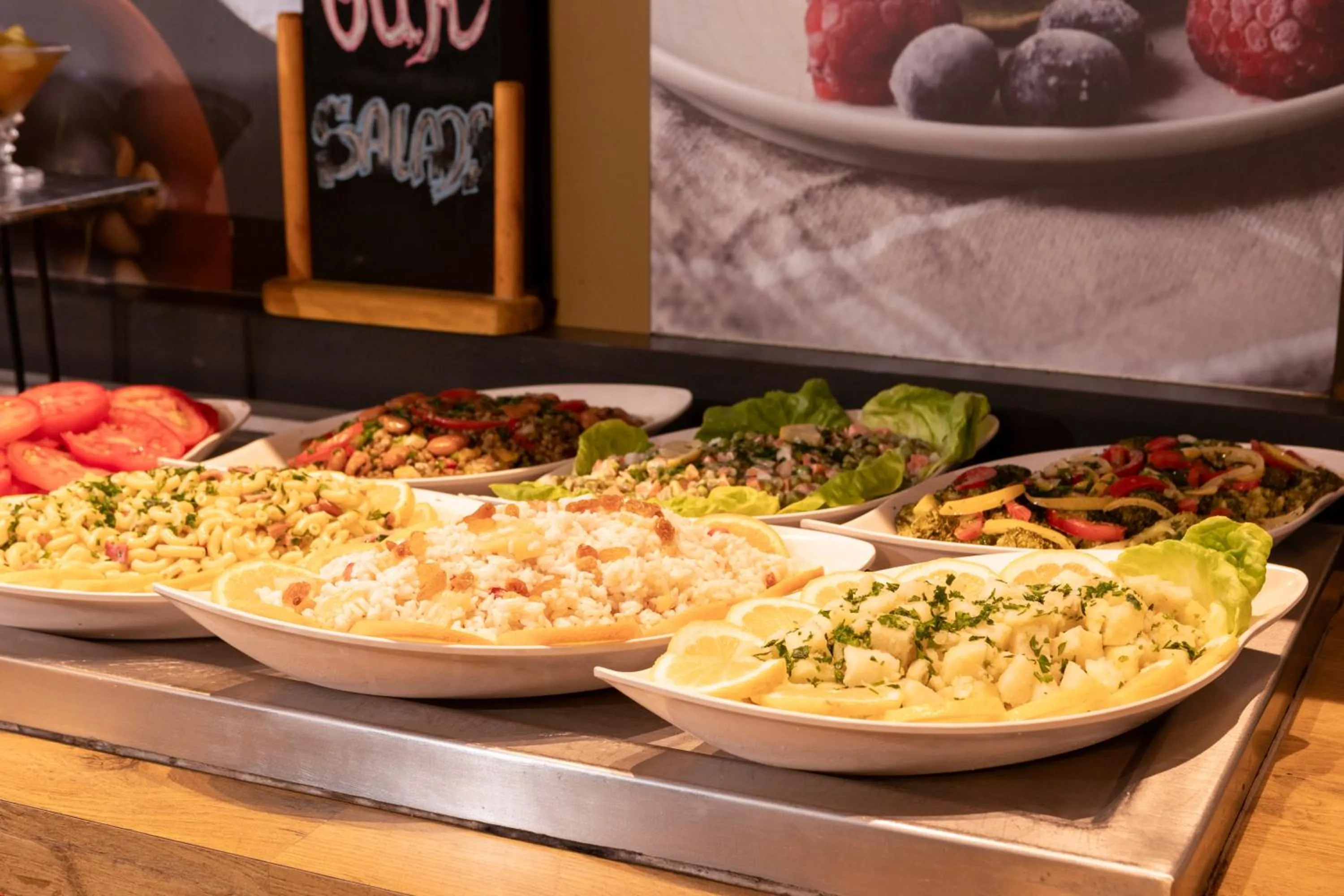 Buffet breakfast in Ibis Rabat Agdal