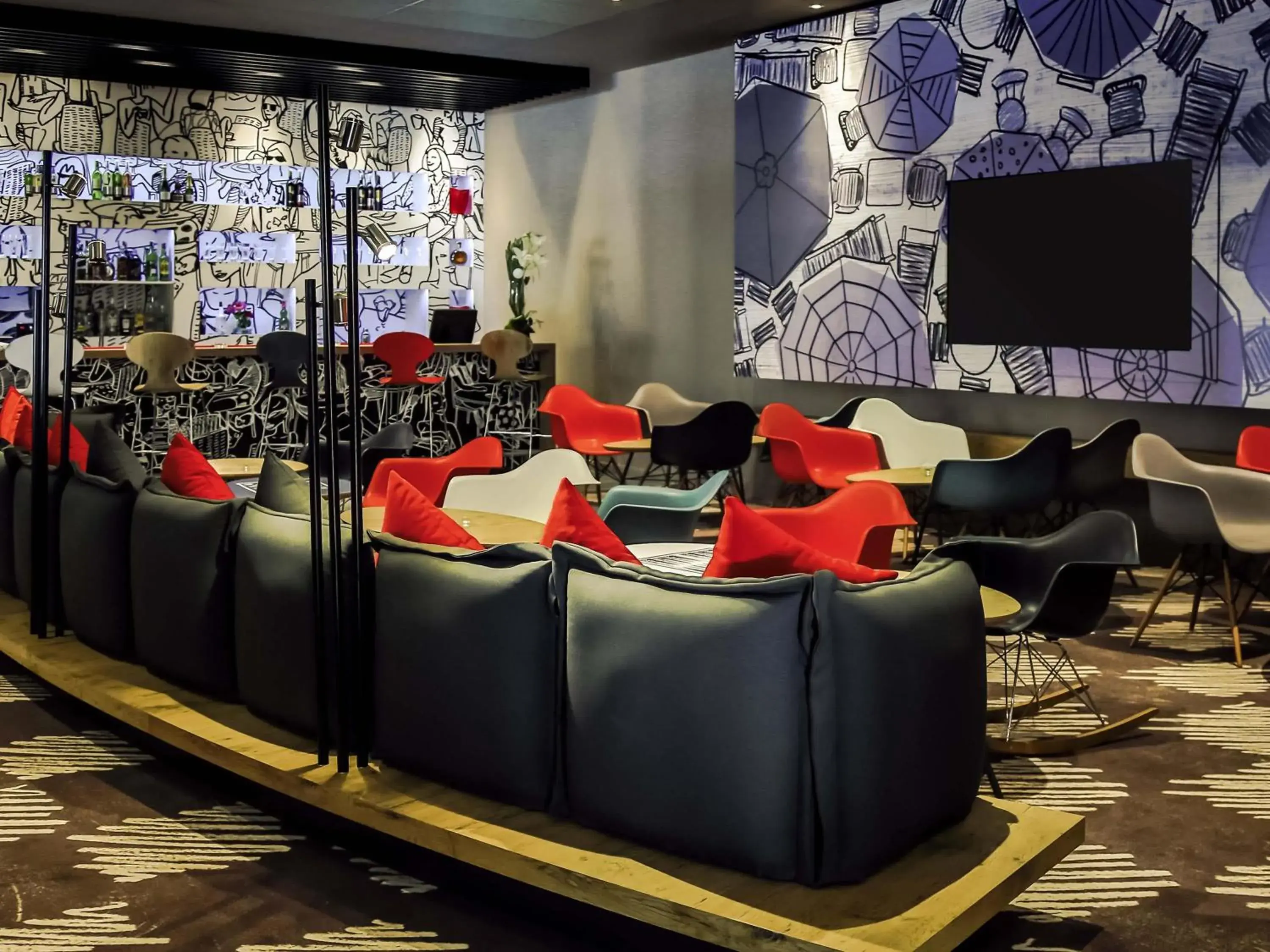 Lounge or bar in Ibis Rabat Agdal Lounge or bar in Ibis Rabat Agdal