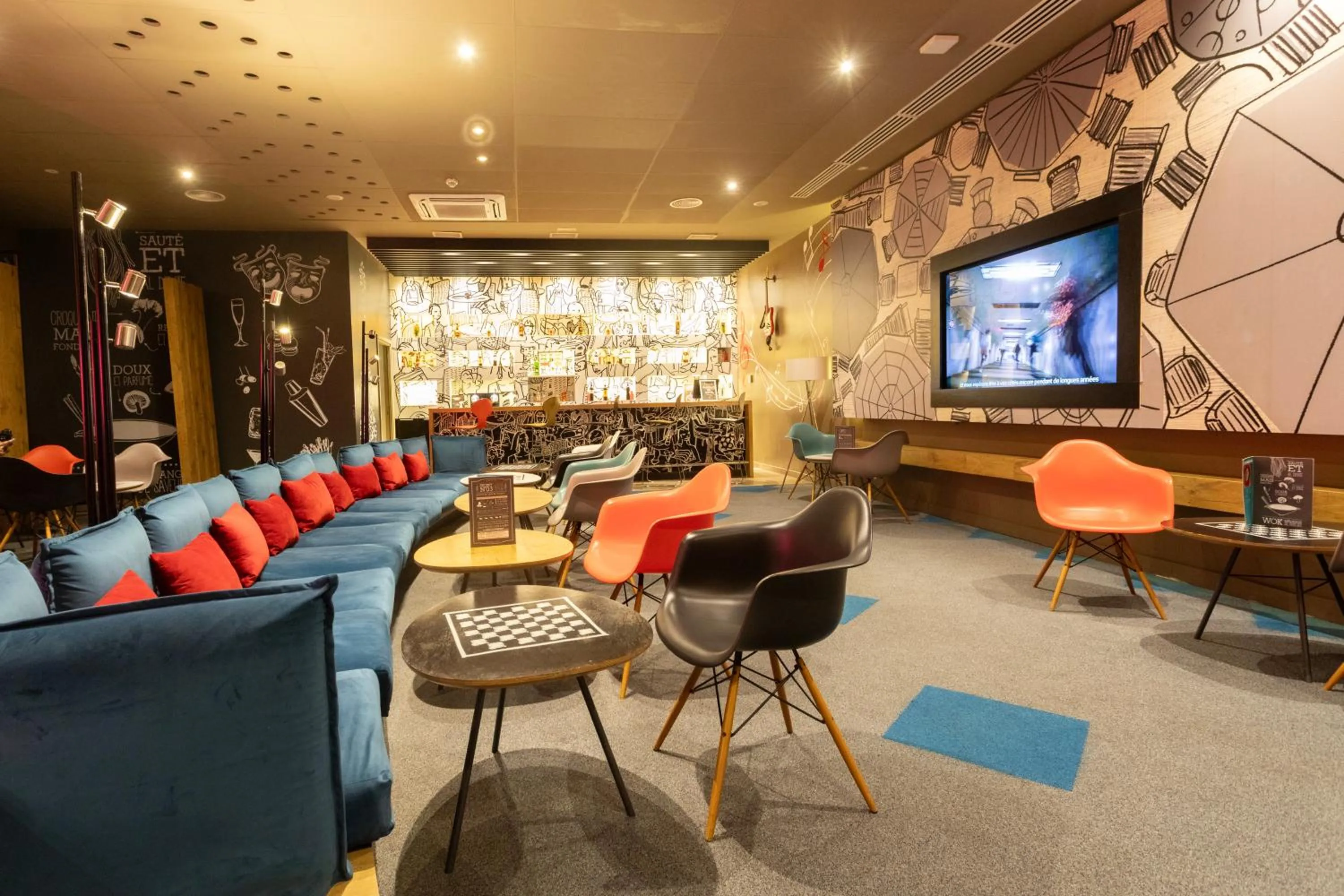 Lounge or bar in Ibis Rabat Agdal