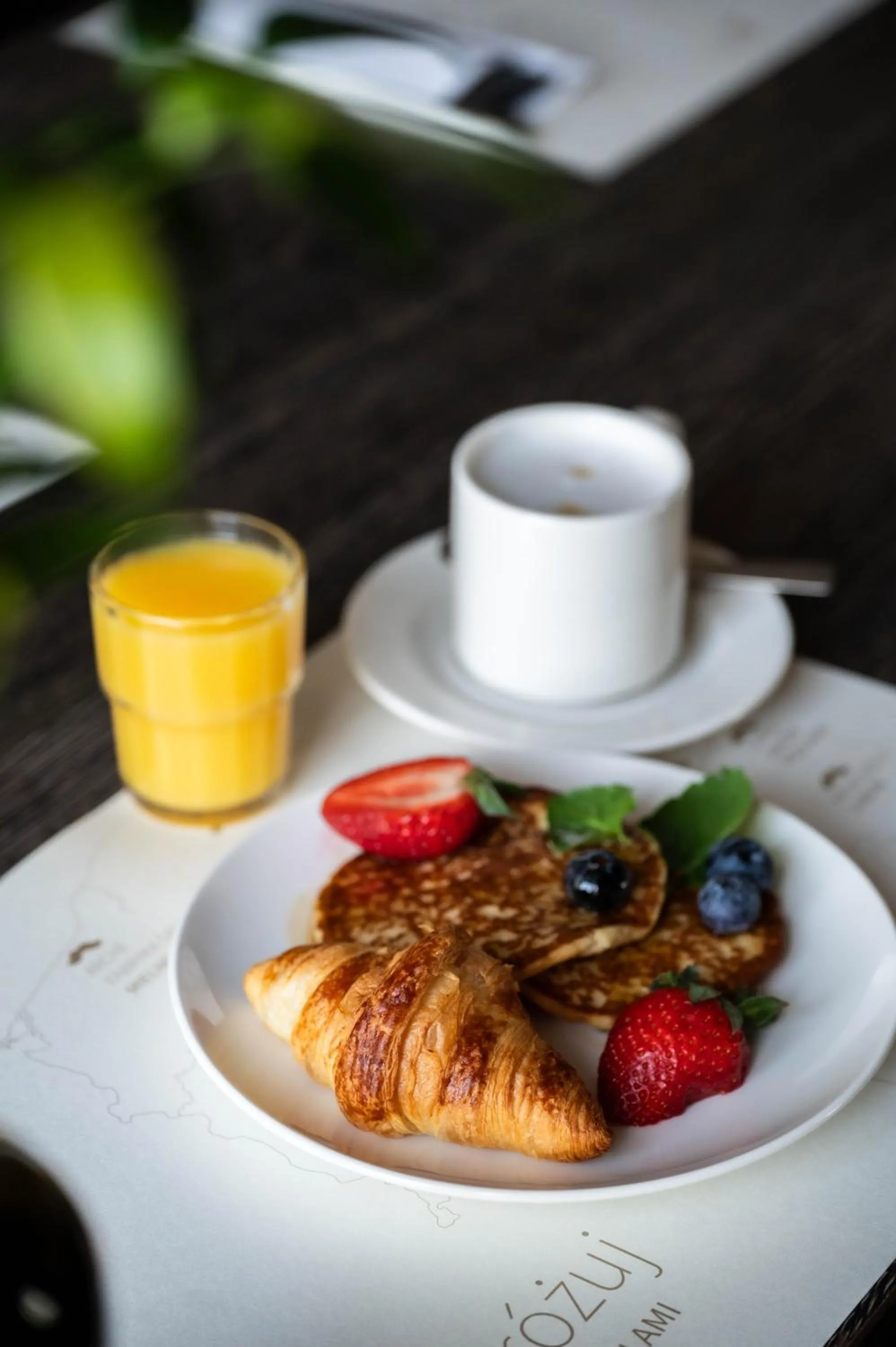 Food and drinks in Hotel Arche