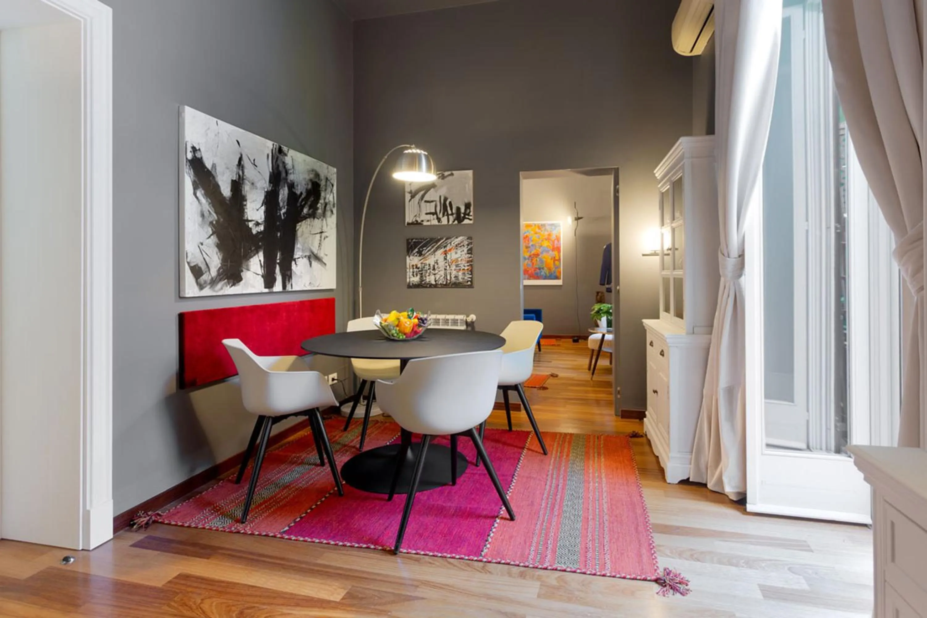 Dining area in L'obelisque maison de luxe