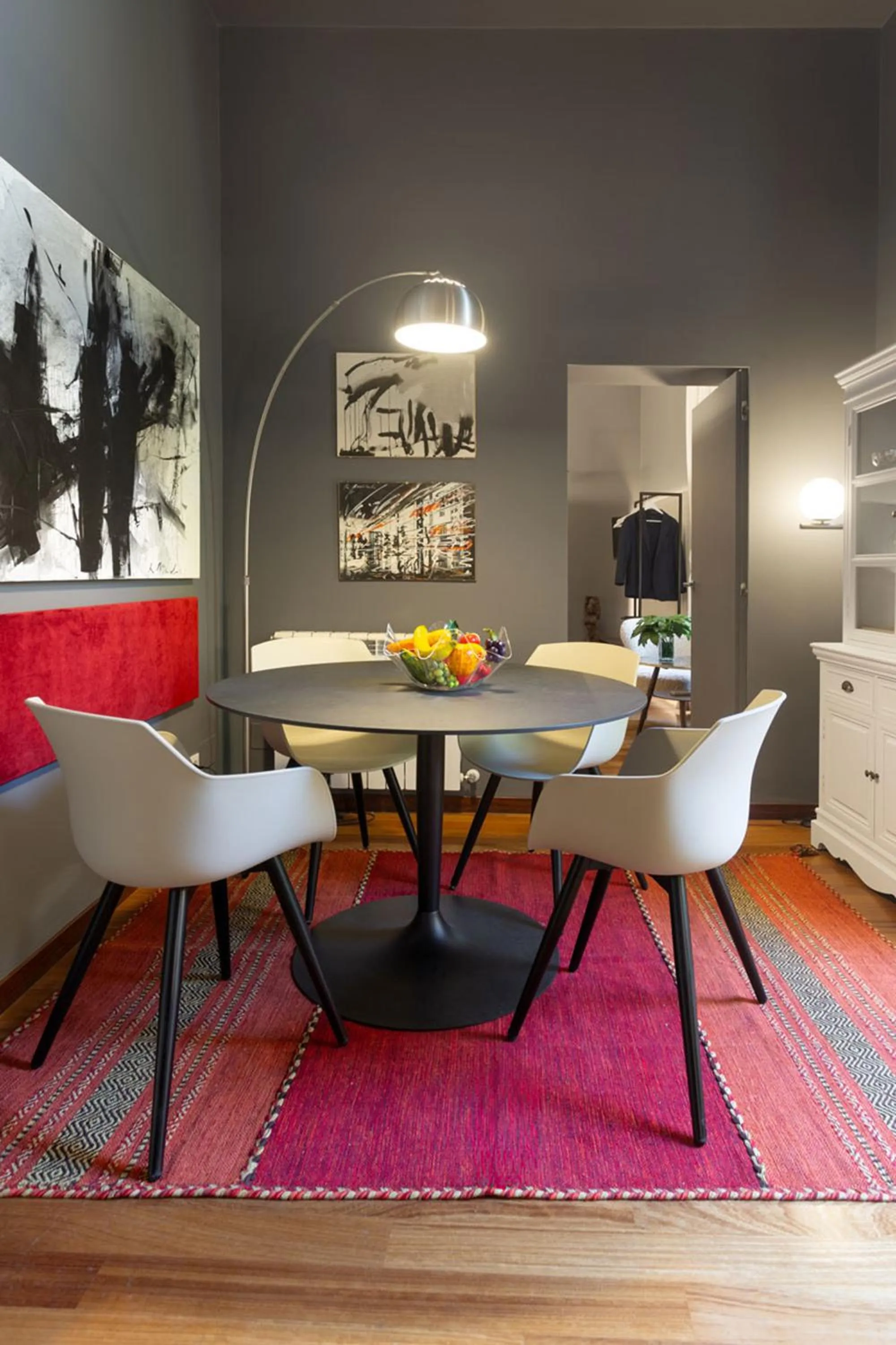 Dining area in L'obelisque maison de luxe