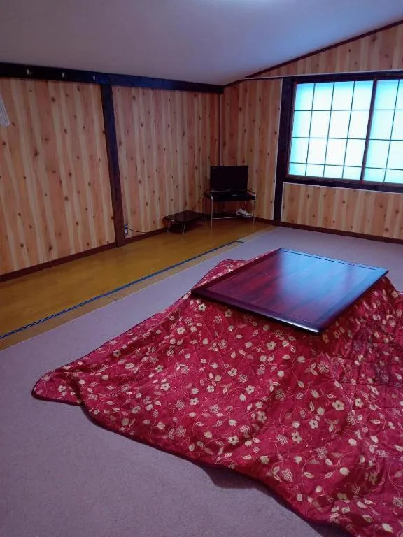 Bed in Lodge Amenouo