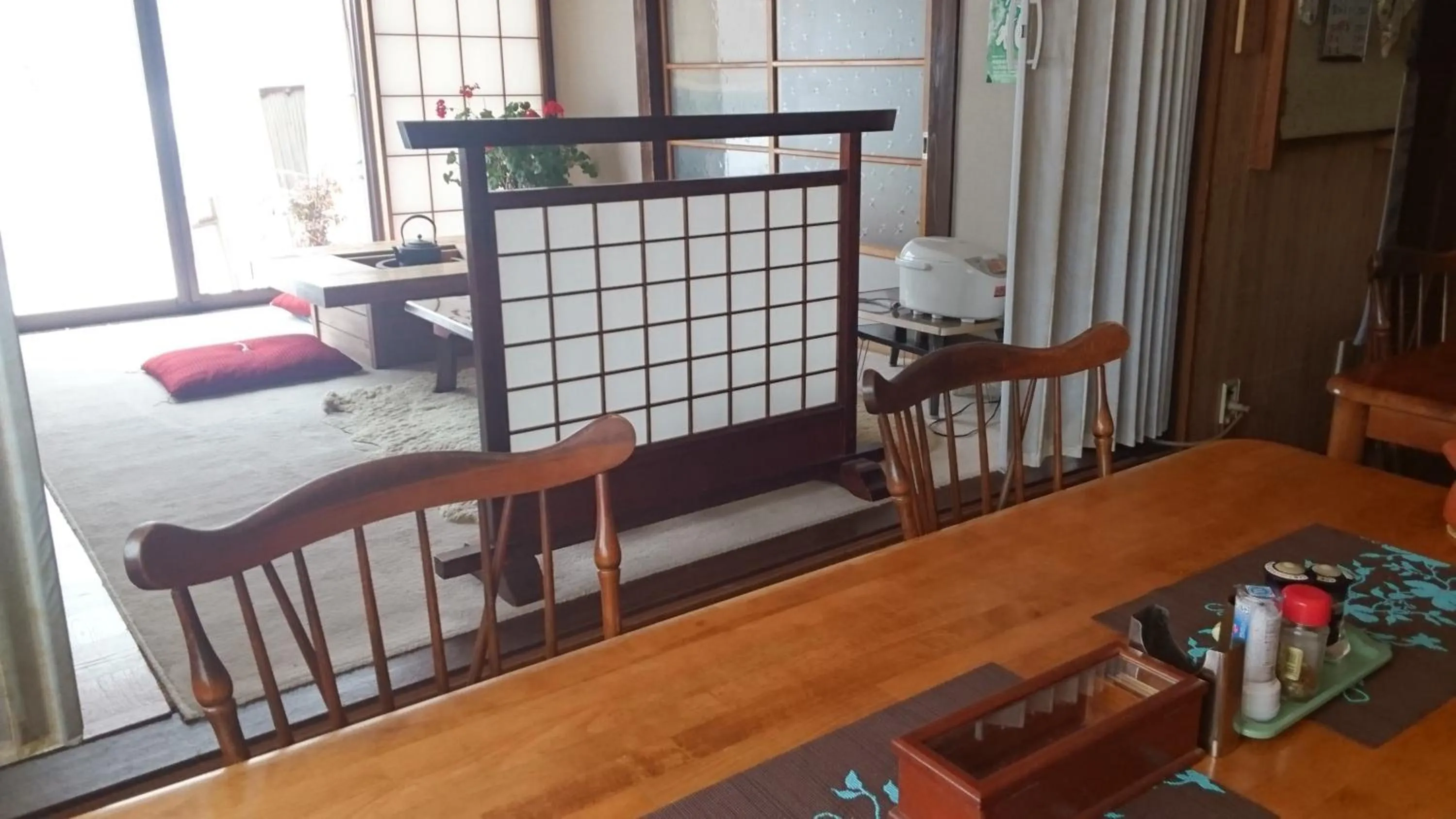 Bed in Lodge Amenouo