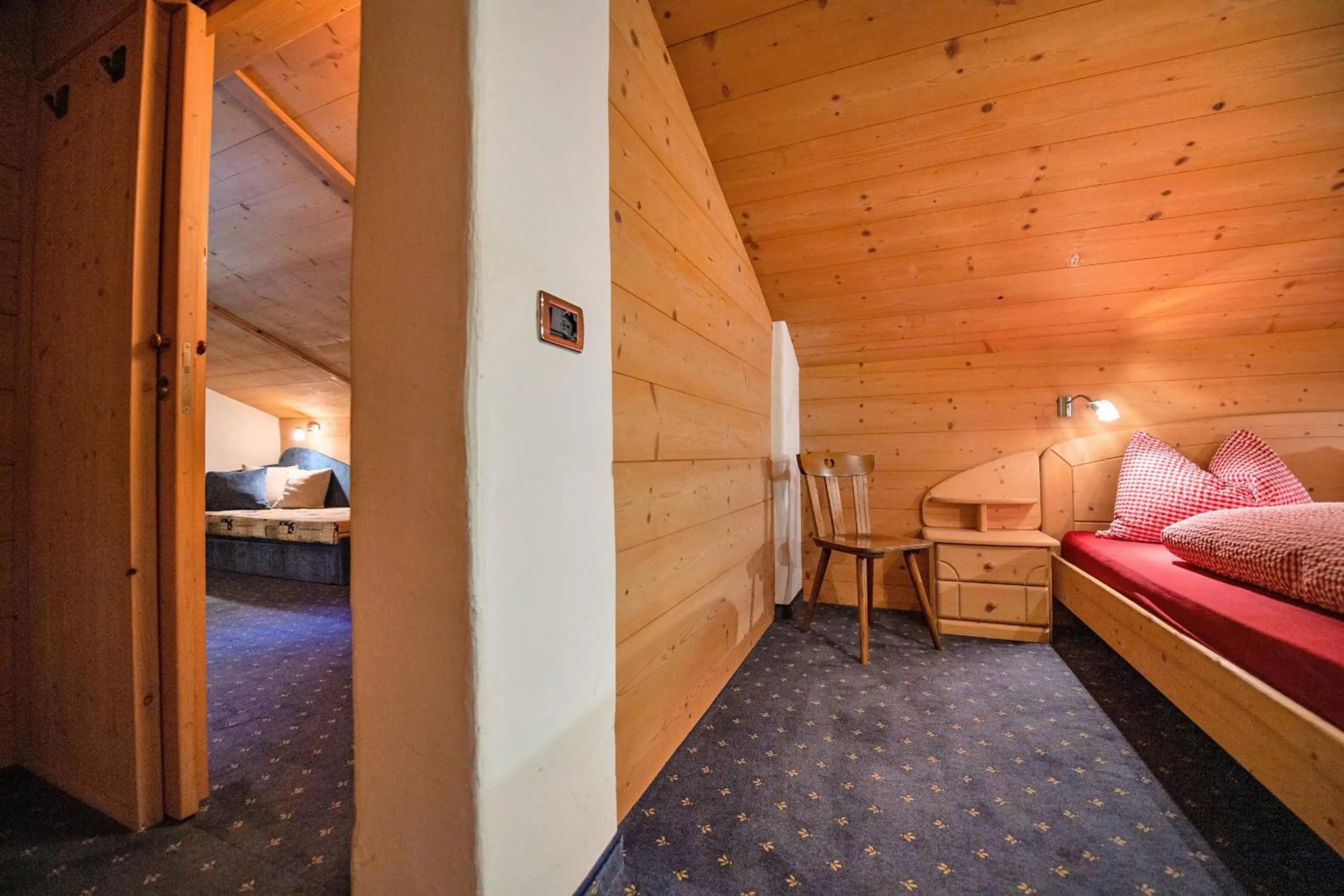 Bed in Agriturismo Apartments Tuene