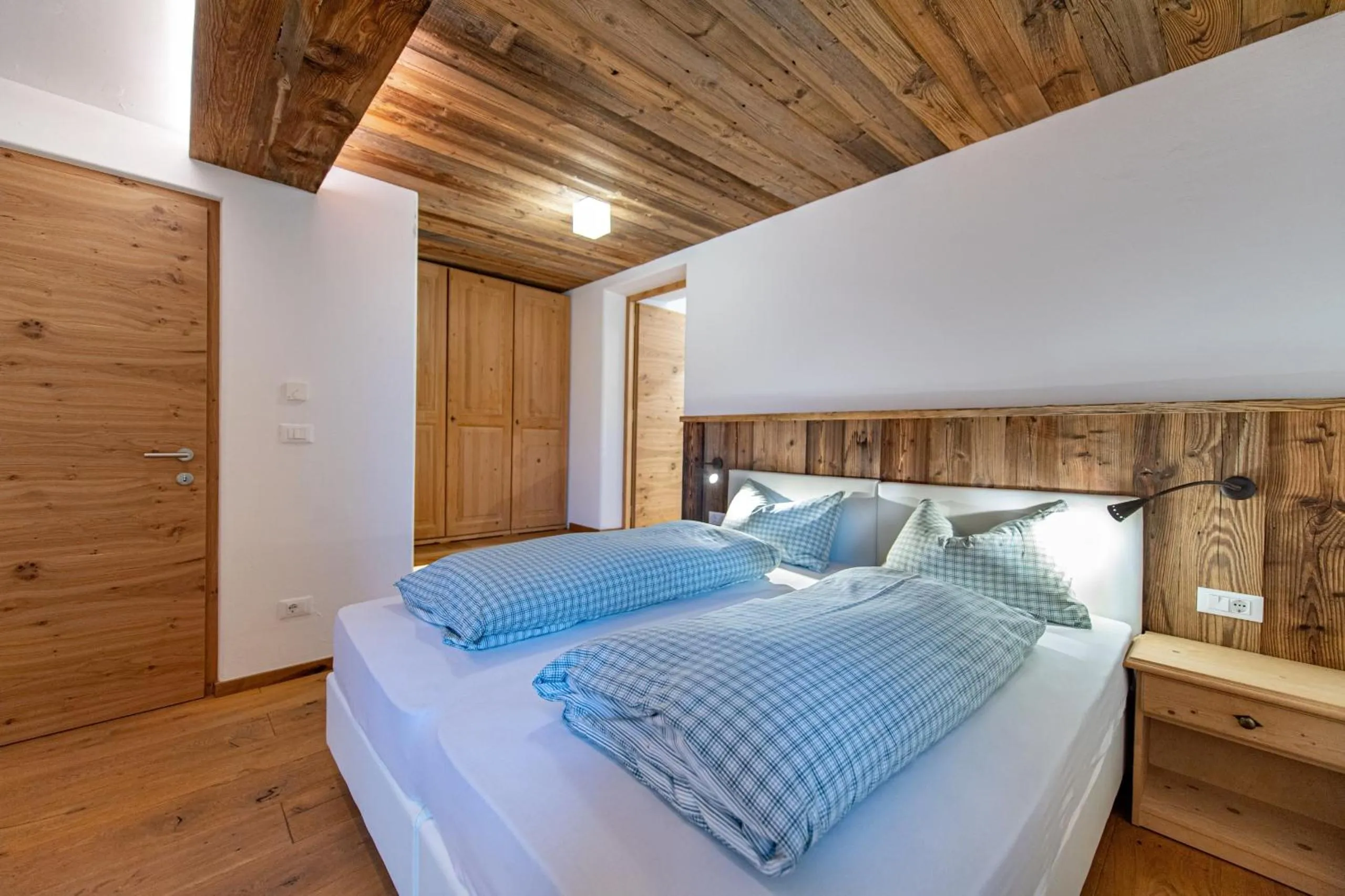 Bed in Agriturismo Apartments Tuene