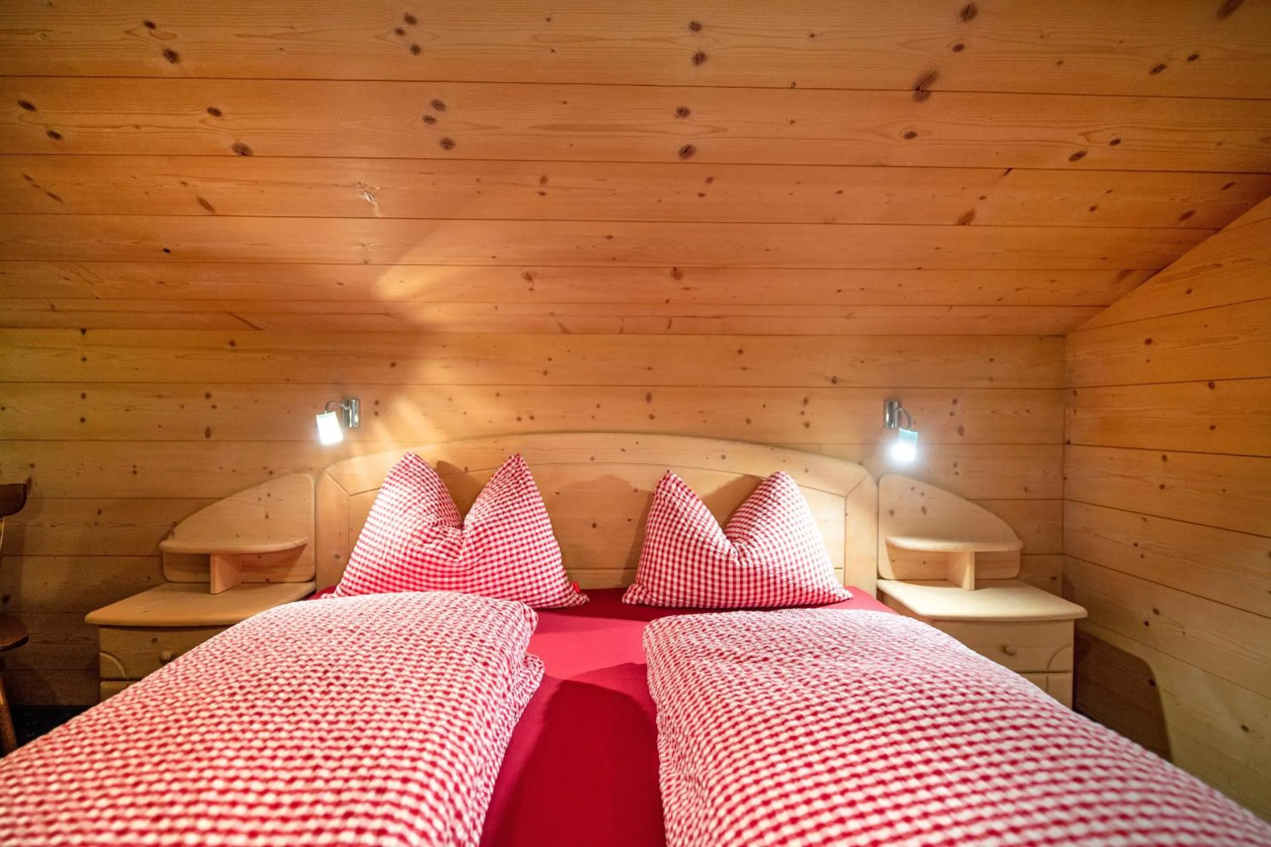 Bed in Agriturismo Apartments Tuene