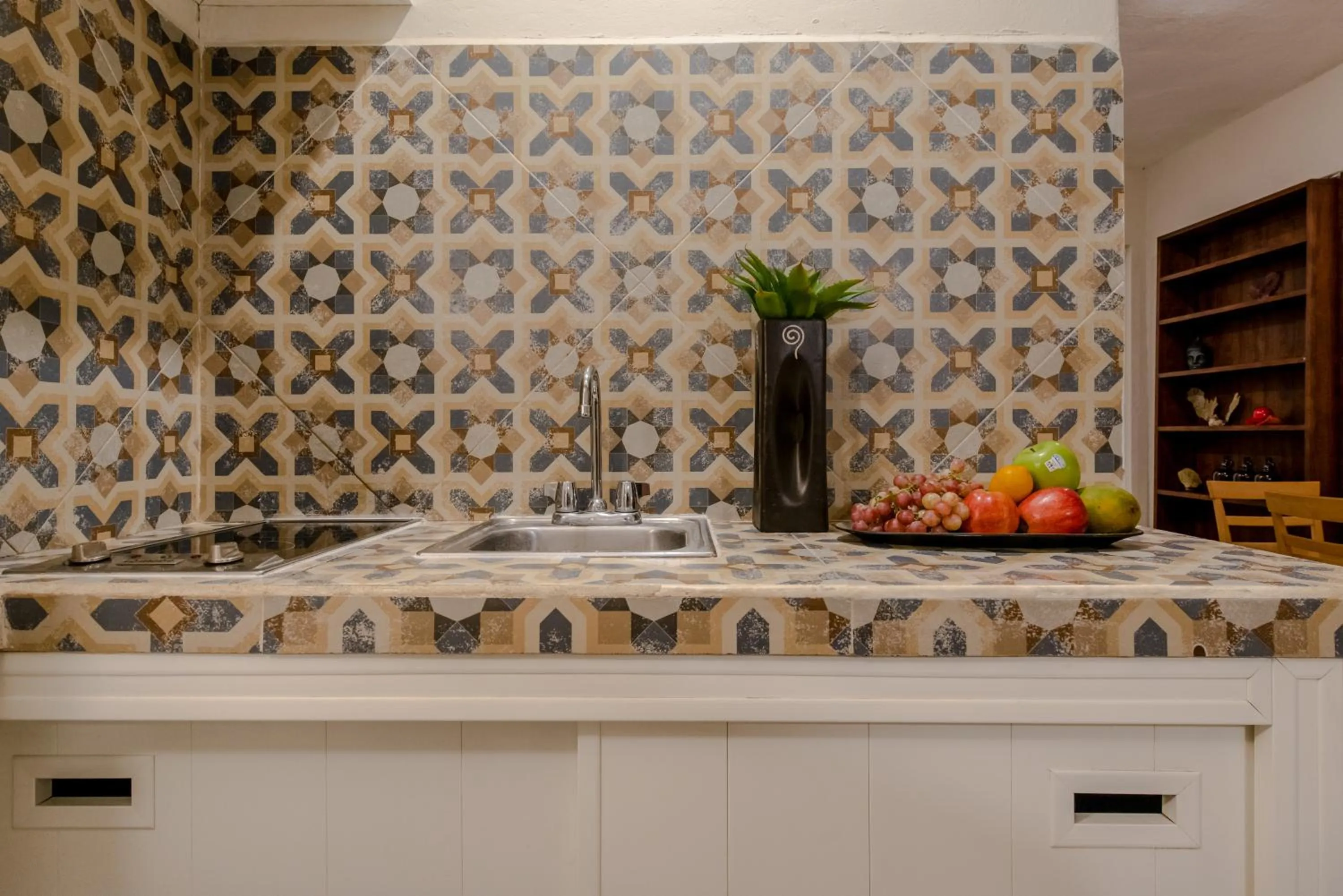 Kitchen or kitchenette in Casa Luca