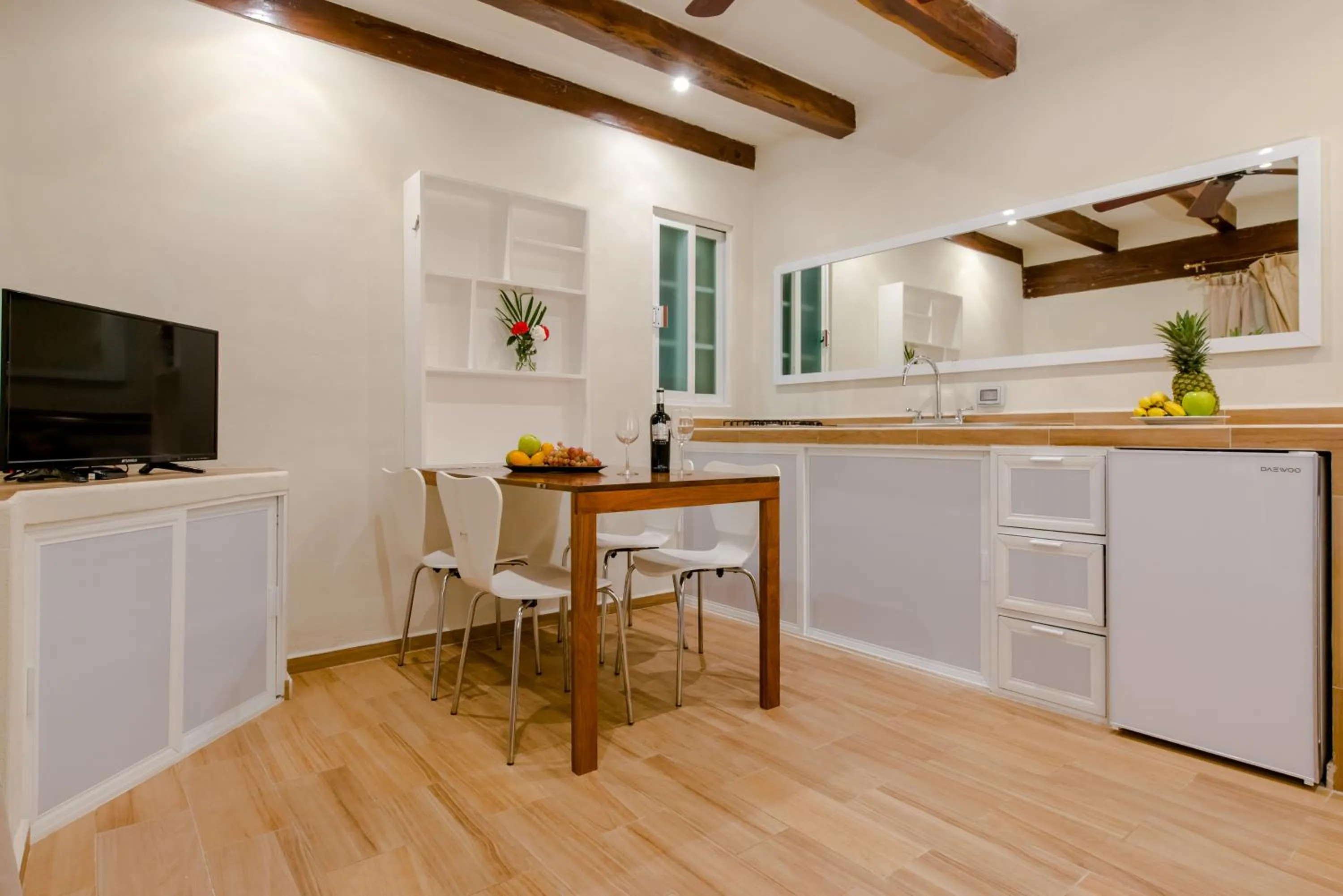 Kitchen or kitchenette in Casa Luca