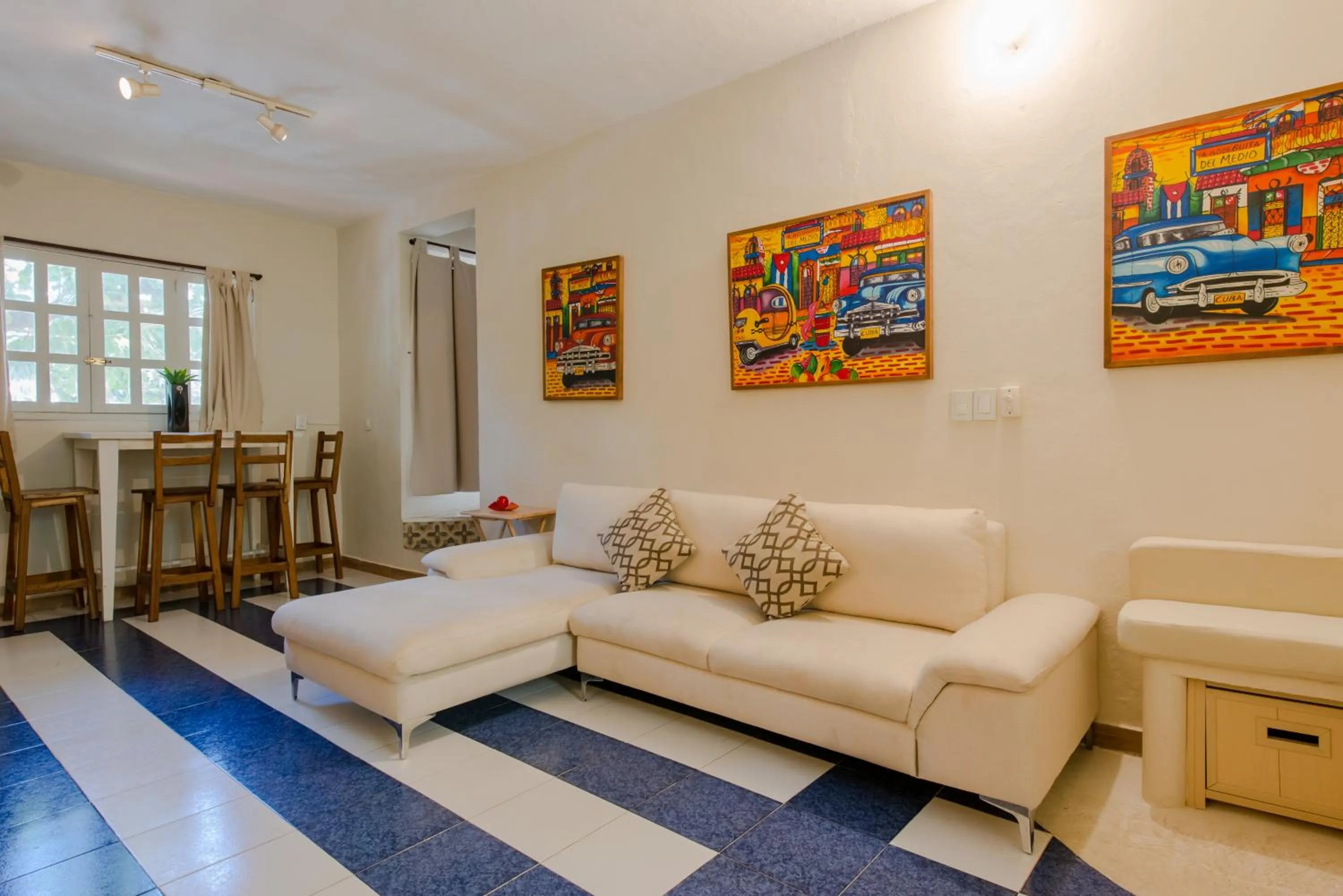 Living room in Casa Luca