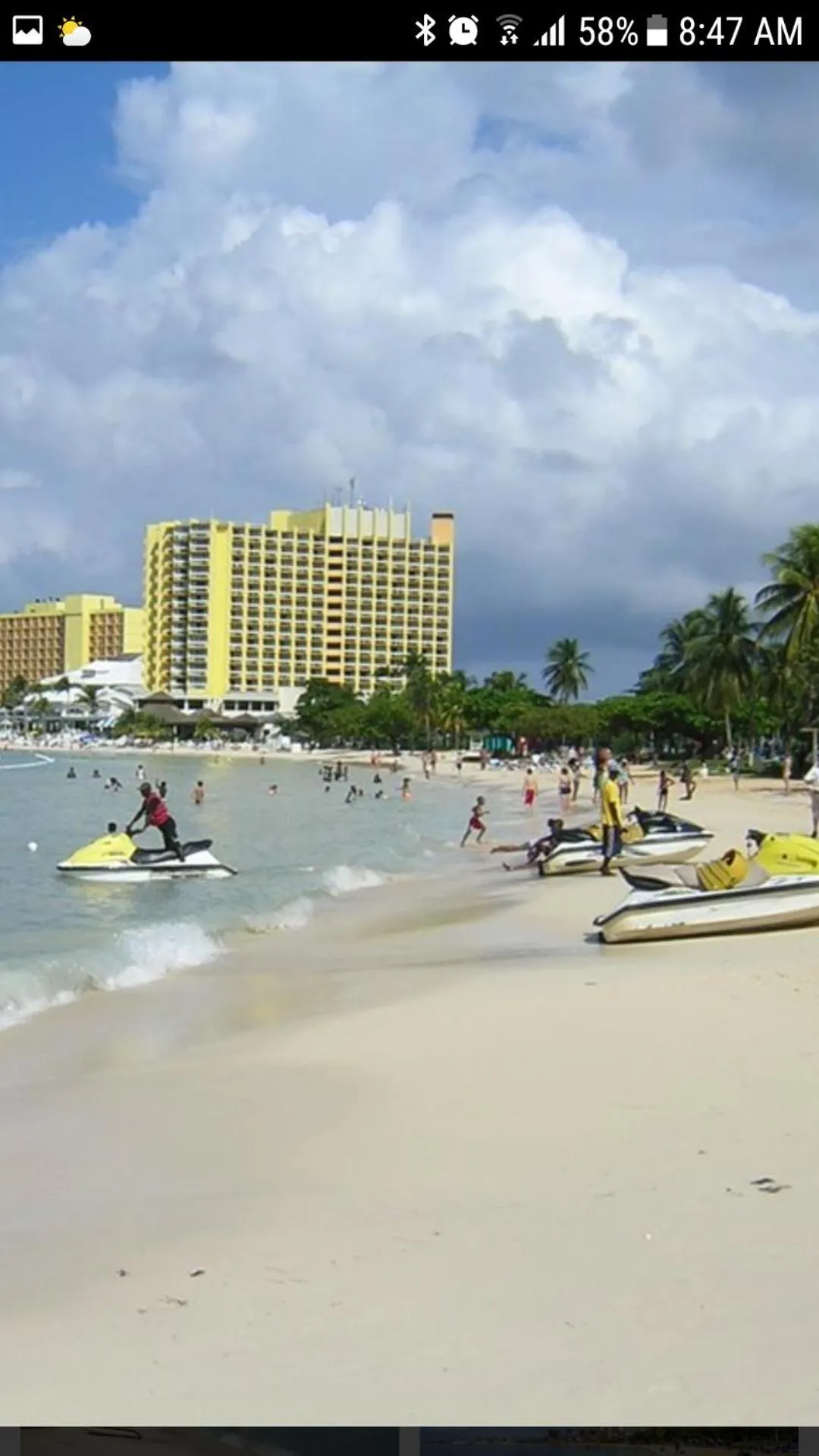 Beach in Skycastle Oasis