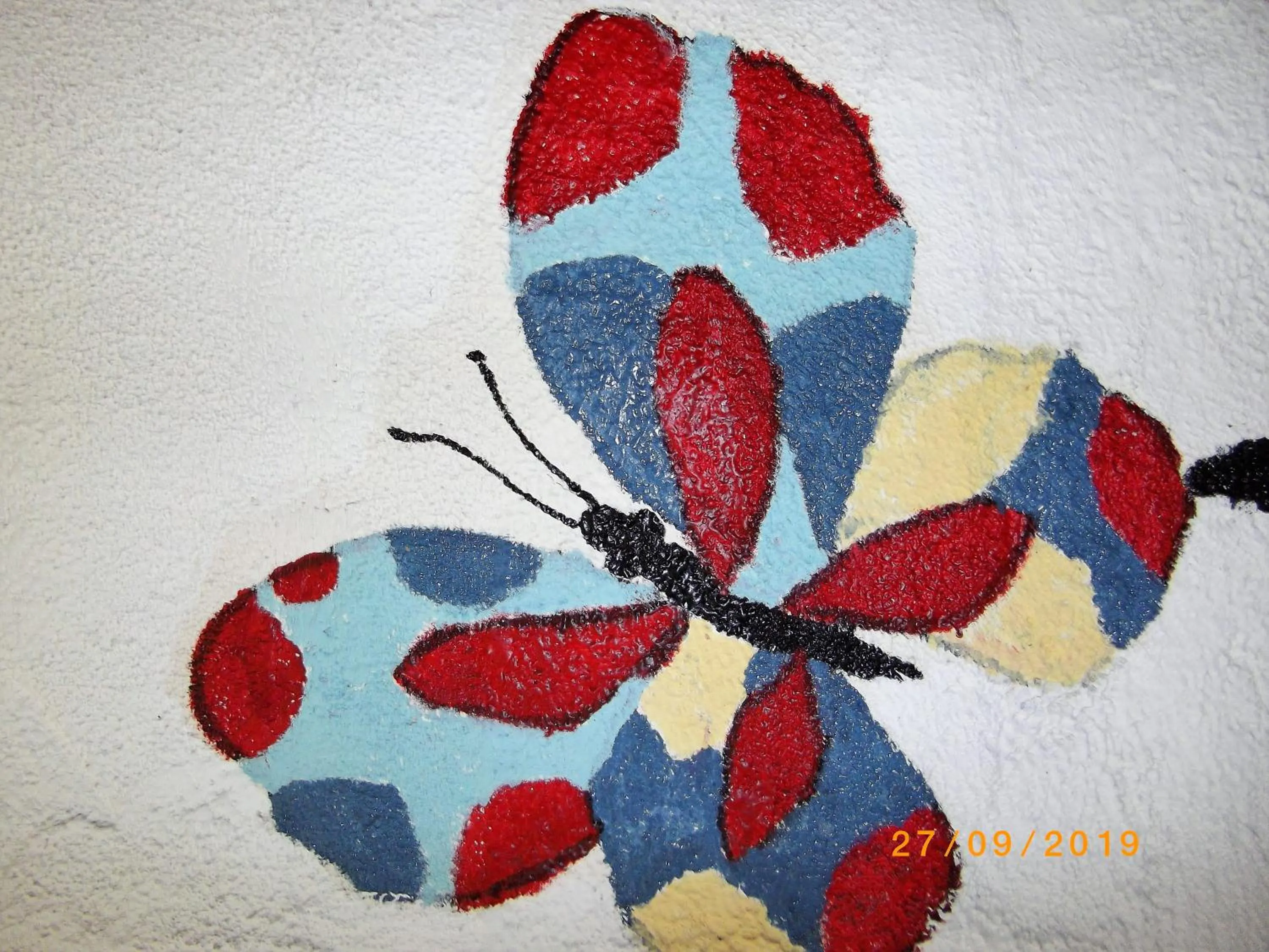 Decorative detail in Dependance du Moulin Galuzot