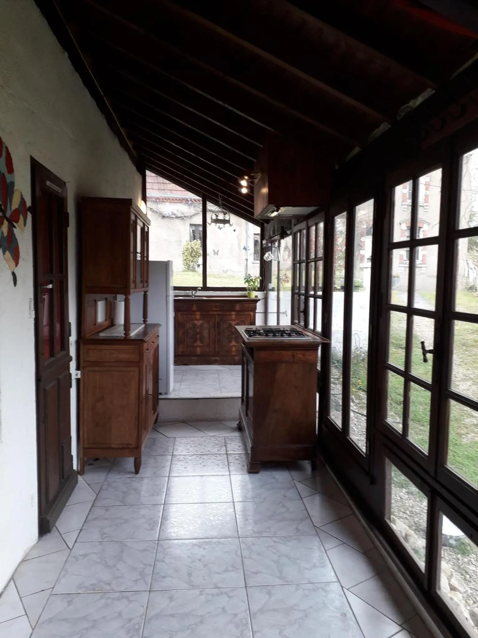 Kitchen or kitchenette in Dependance du Moulin Galuzot