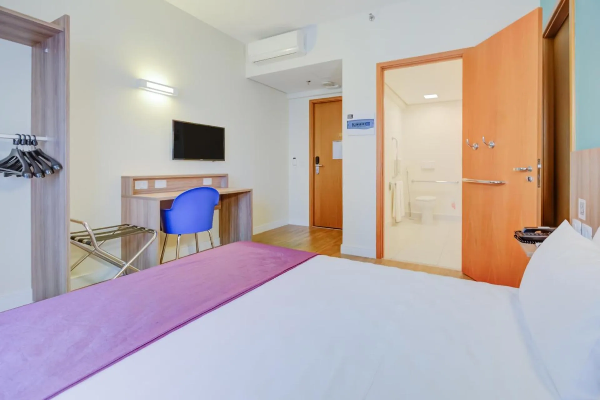 Bedroom, Bed in Go Inn Cambuí Campinas