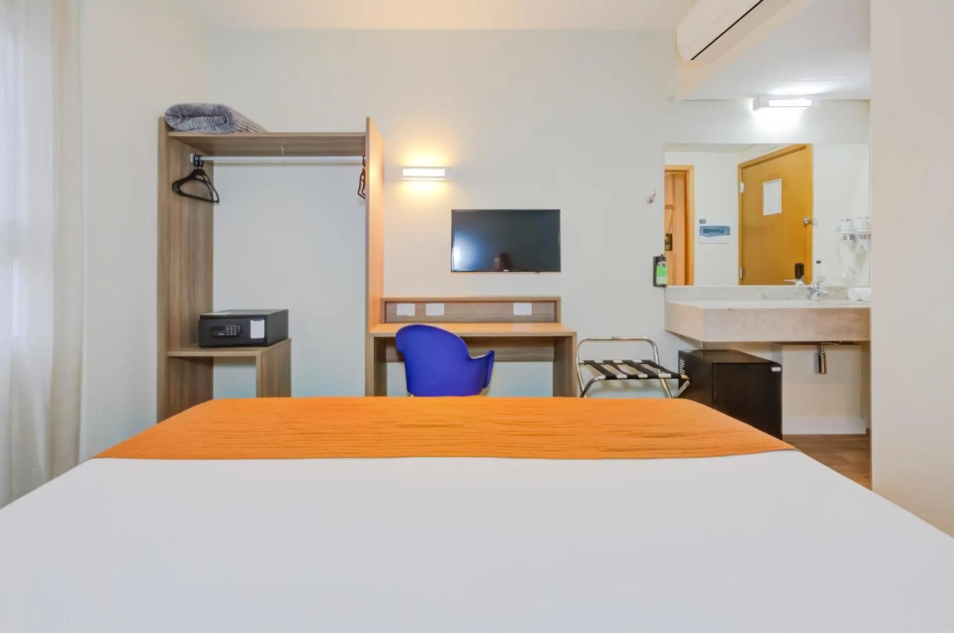 Bedroom, Bed in Go Inn Cambuí Campinas