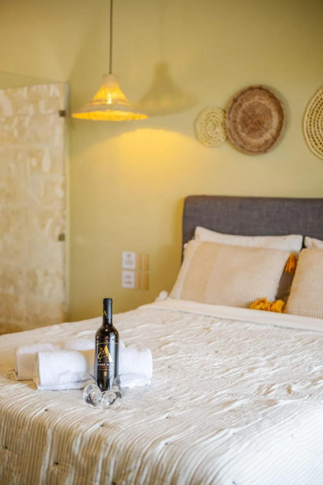 Bed in Hotel y Cabinas del Trópico