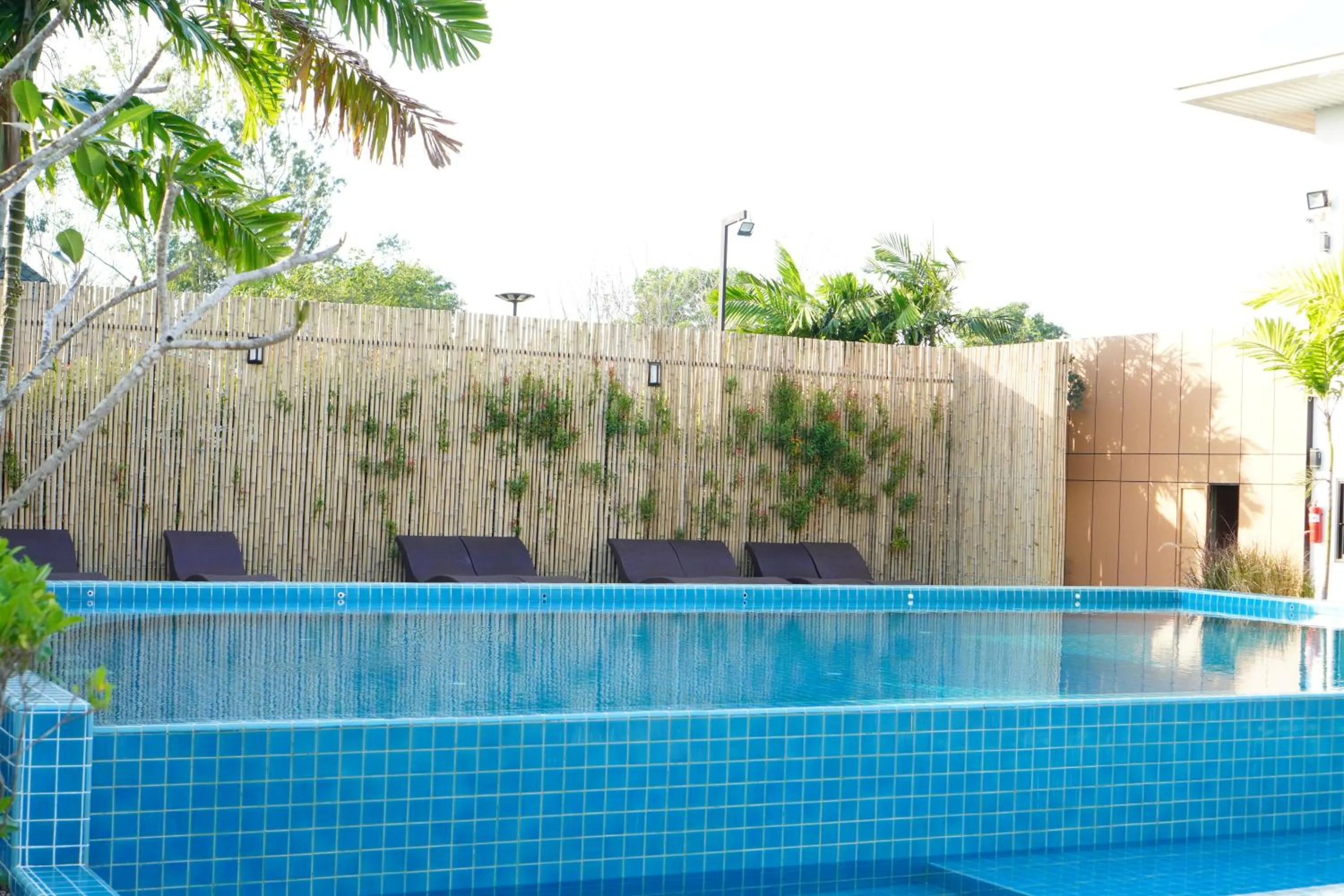Swimming pool in IP Plus Resort Chanthaburia - Halal Hotel