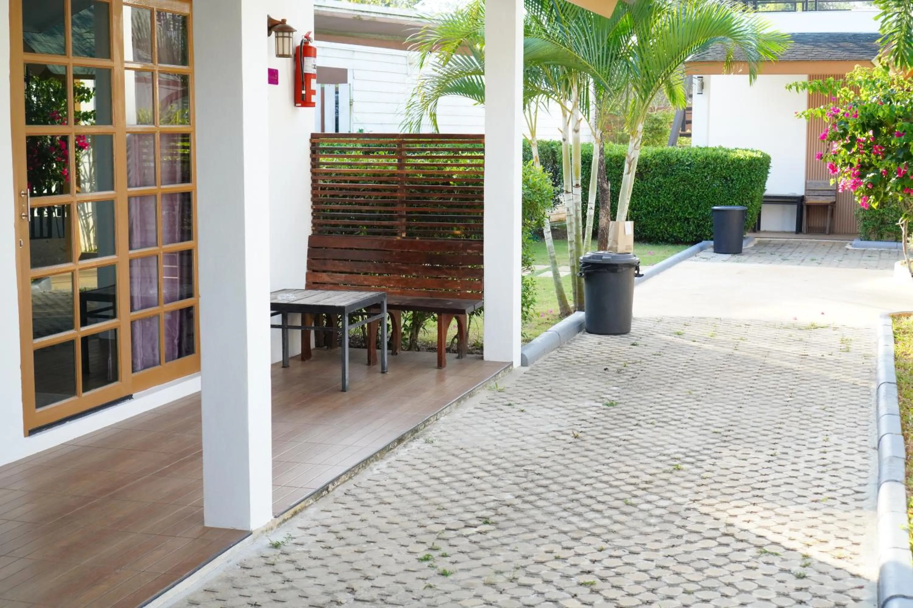 Balcony/Terrace in IP Plus Resort Chanthaburia - Halal Hotel