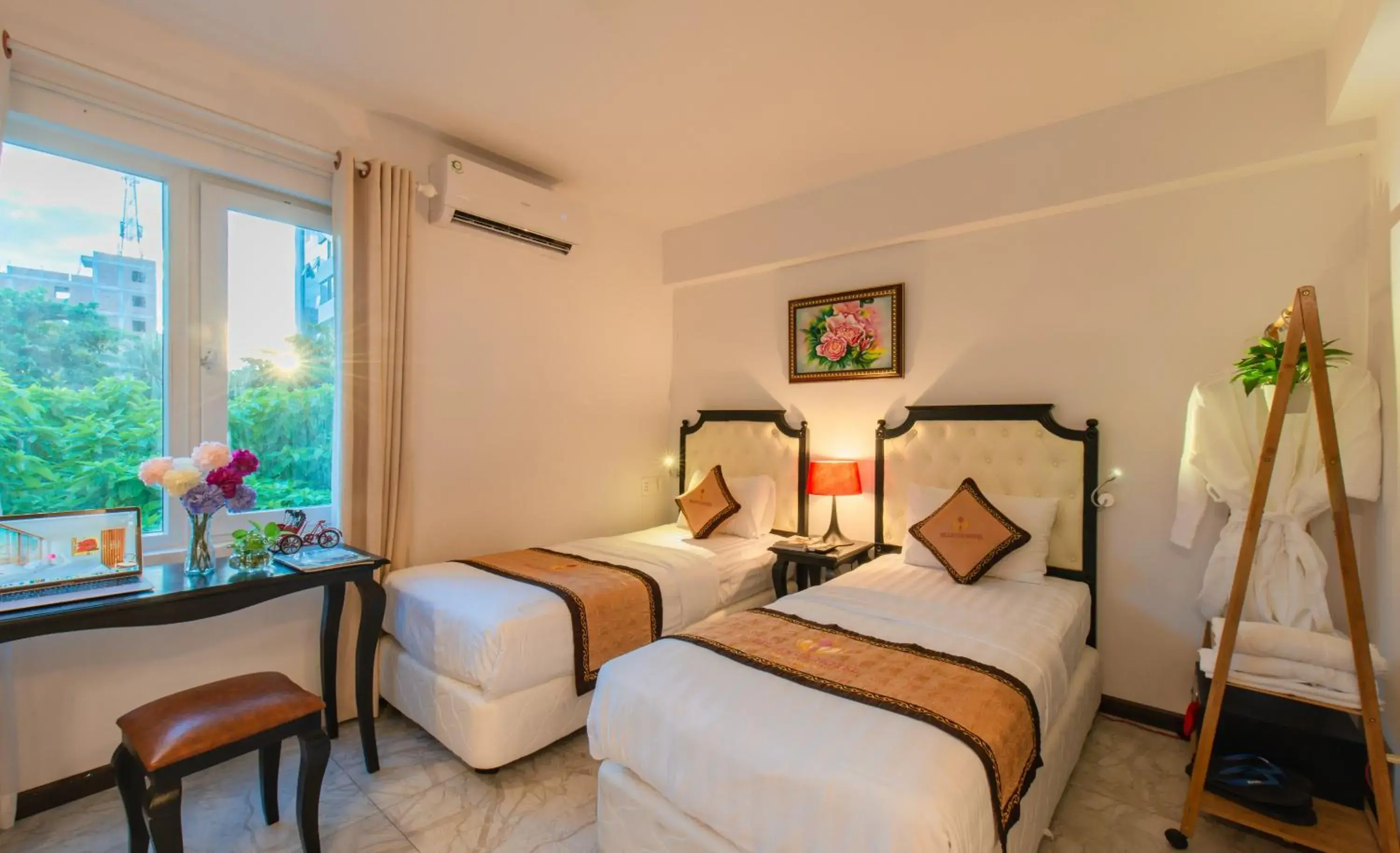 Bed in Bellevue Hotel Bed in Bellevue Hotel