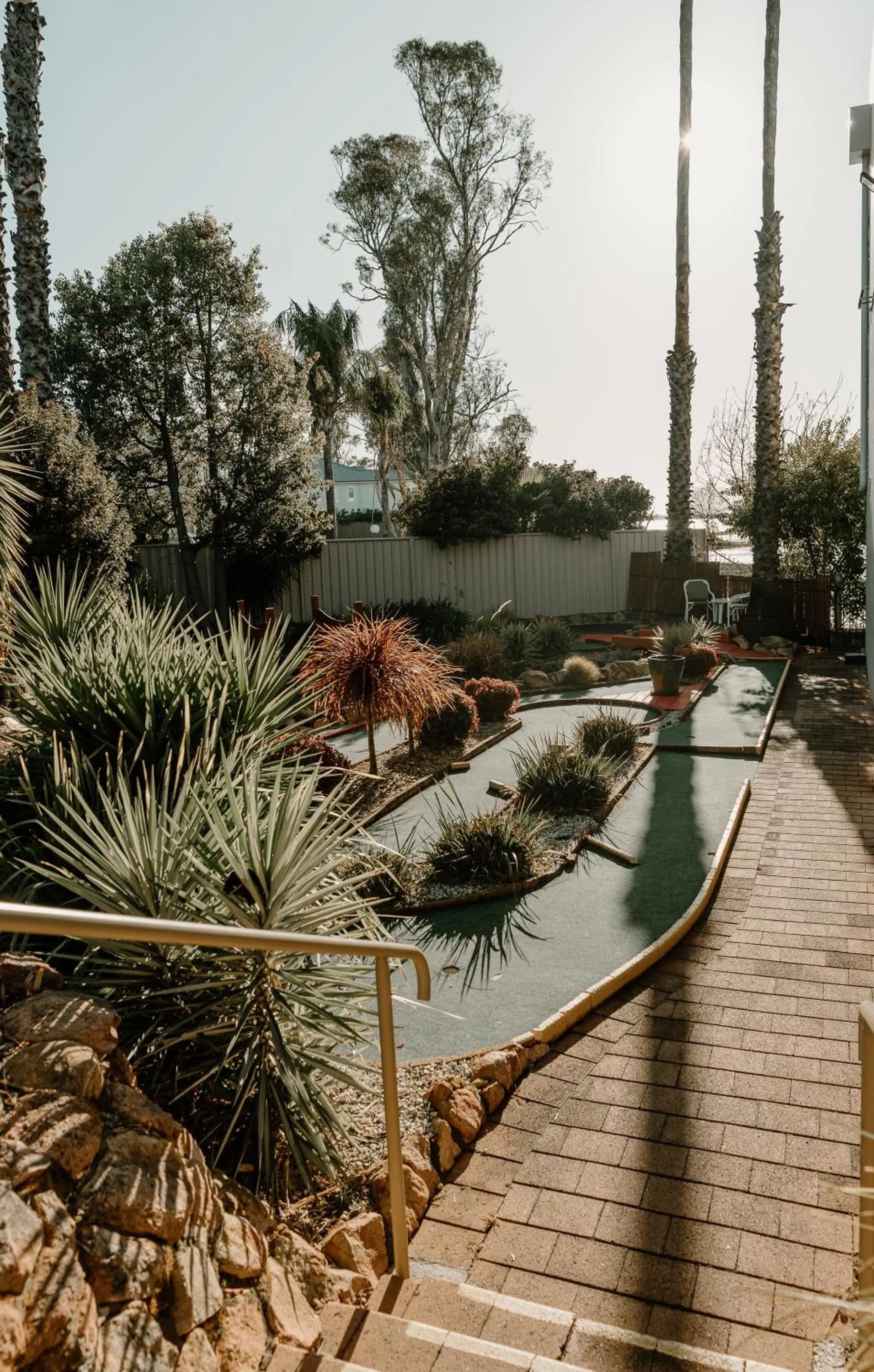 Minigolf in Lake Mulwala Boatel