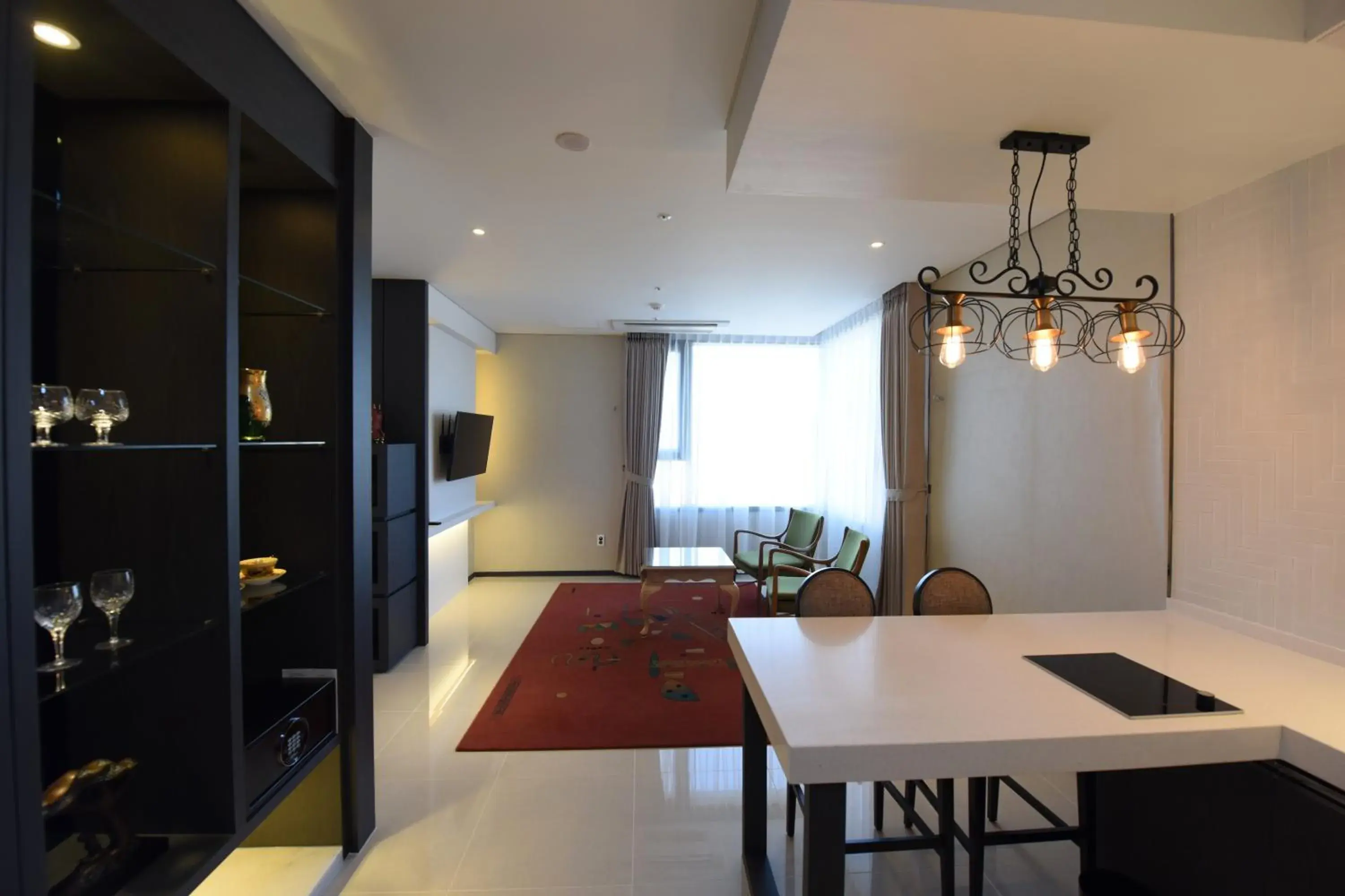 Living room in Geoje Artnouveau Suite Hotel Living room in Geoje Artnouveau Suite Hotel