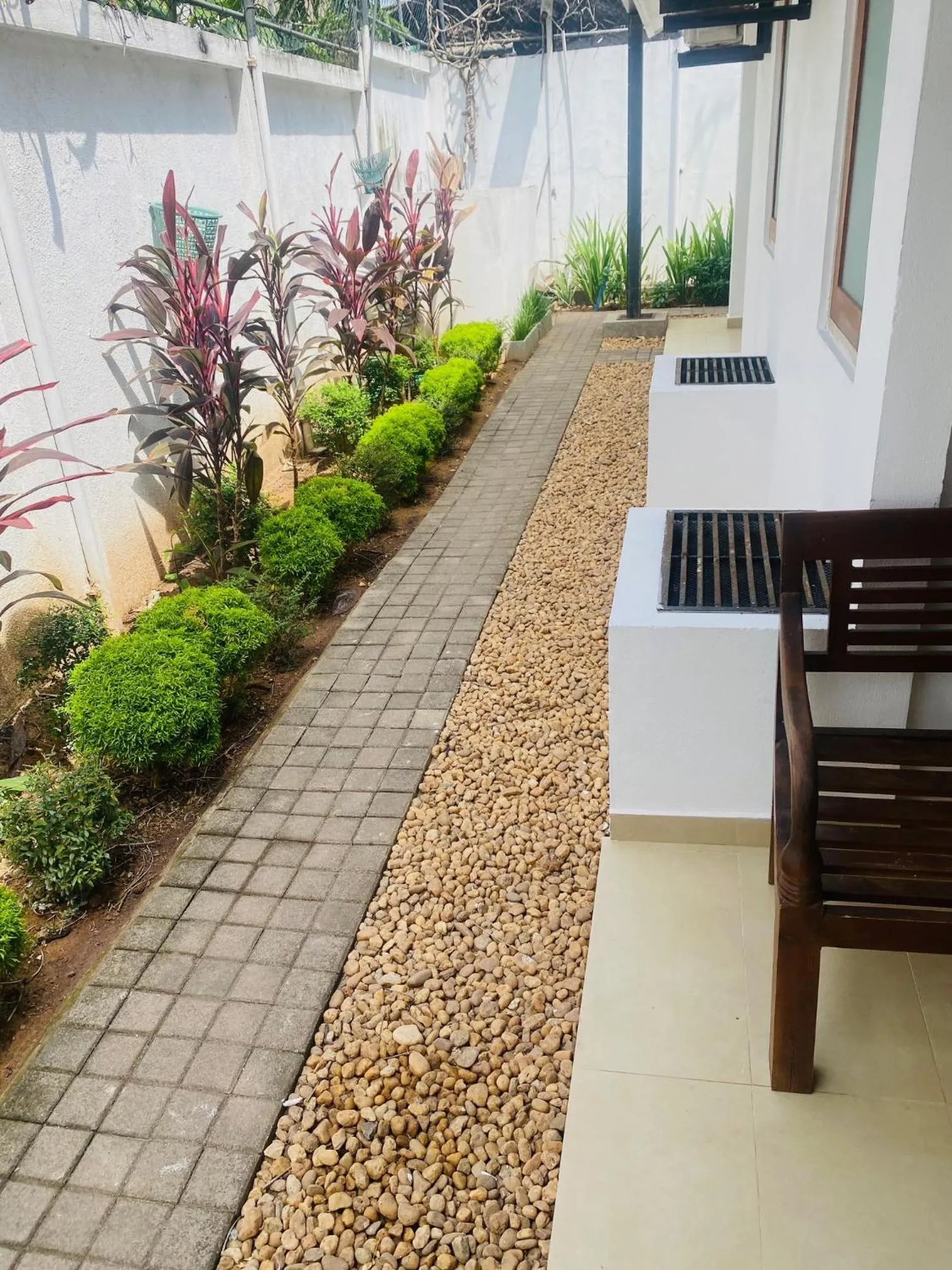 Garden in Hotel Cloud 9 Negombo