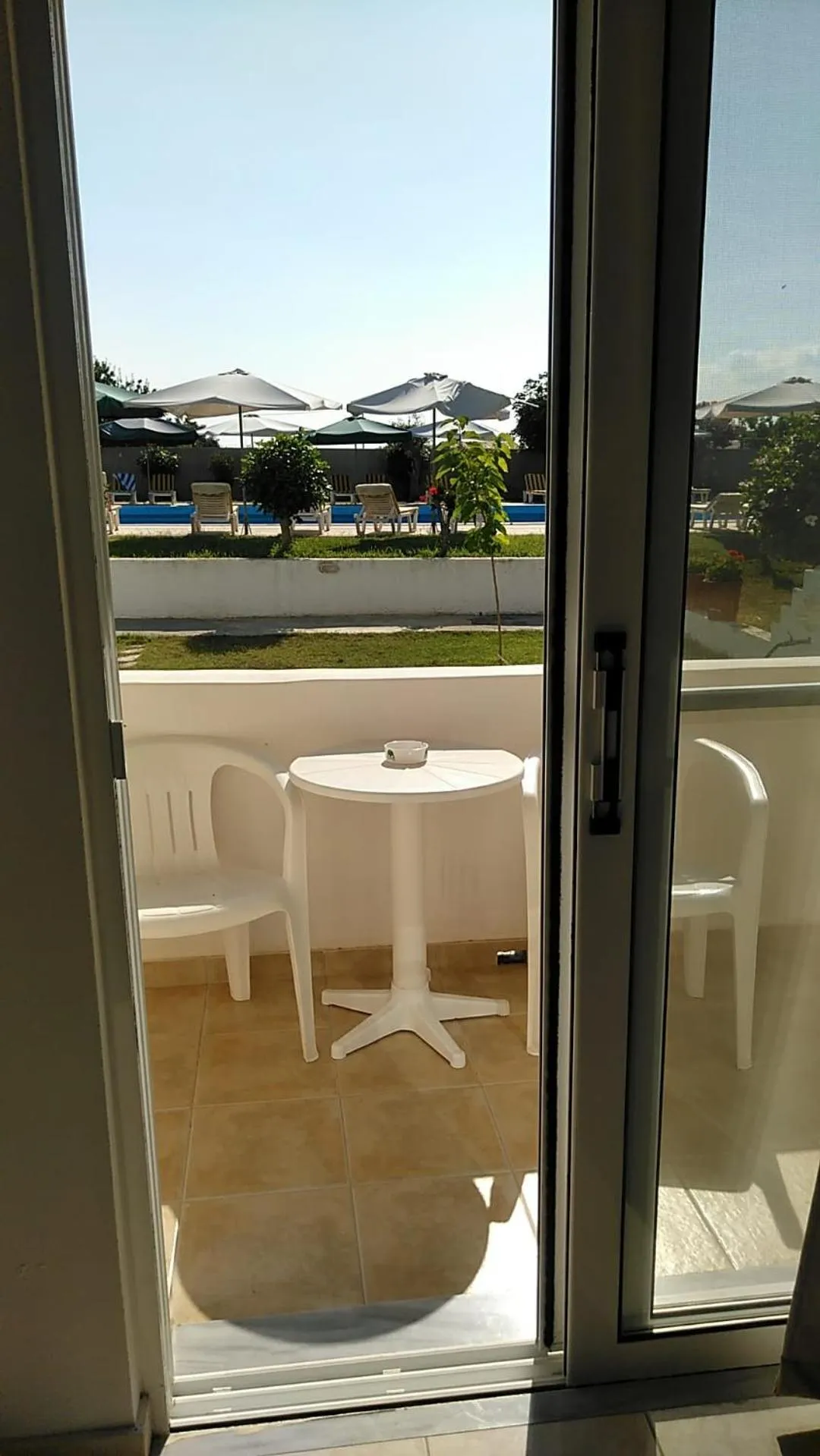 Pool view in Hotel Hermes