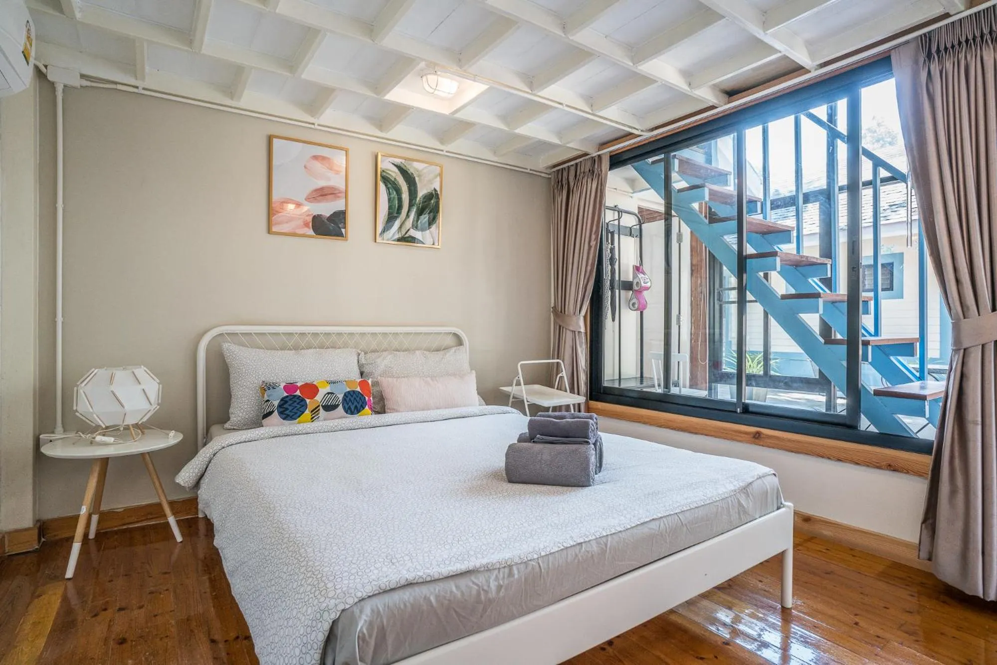 Bed in Villa Pitak Private Pool Villa Khaoyai