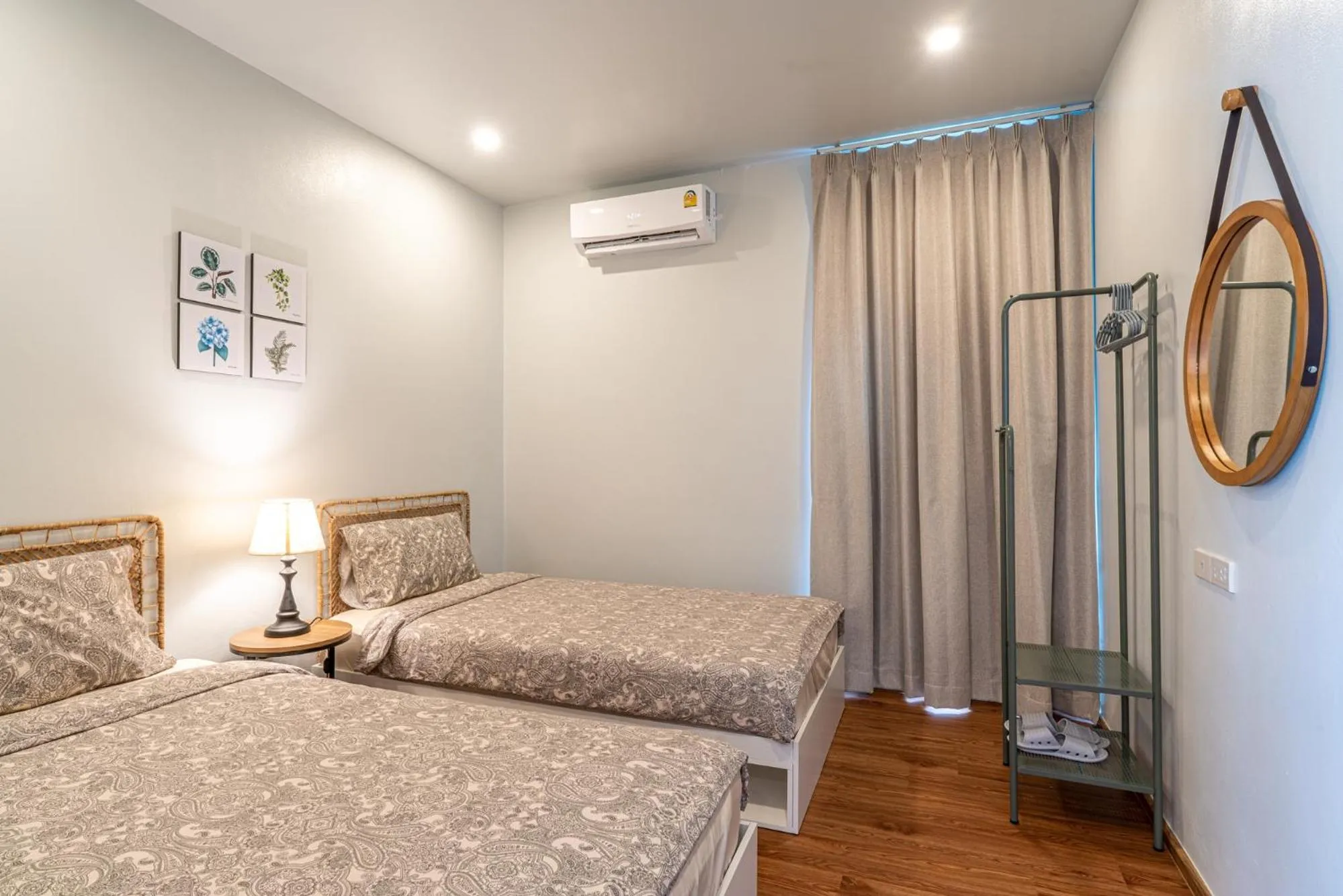 Bed in Villa Pitak Private Pool Villa Khaoyai